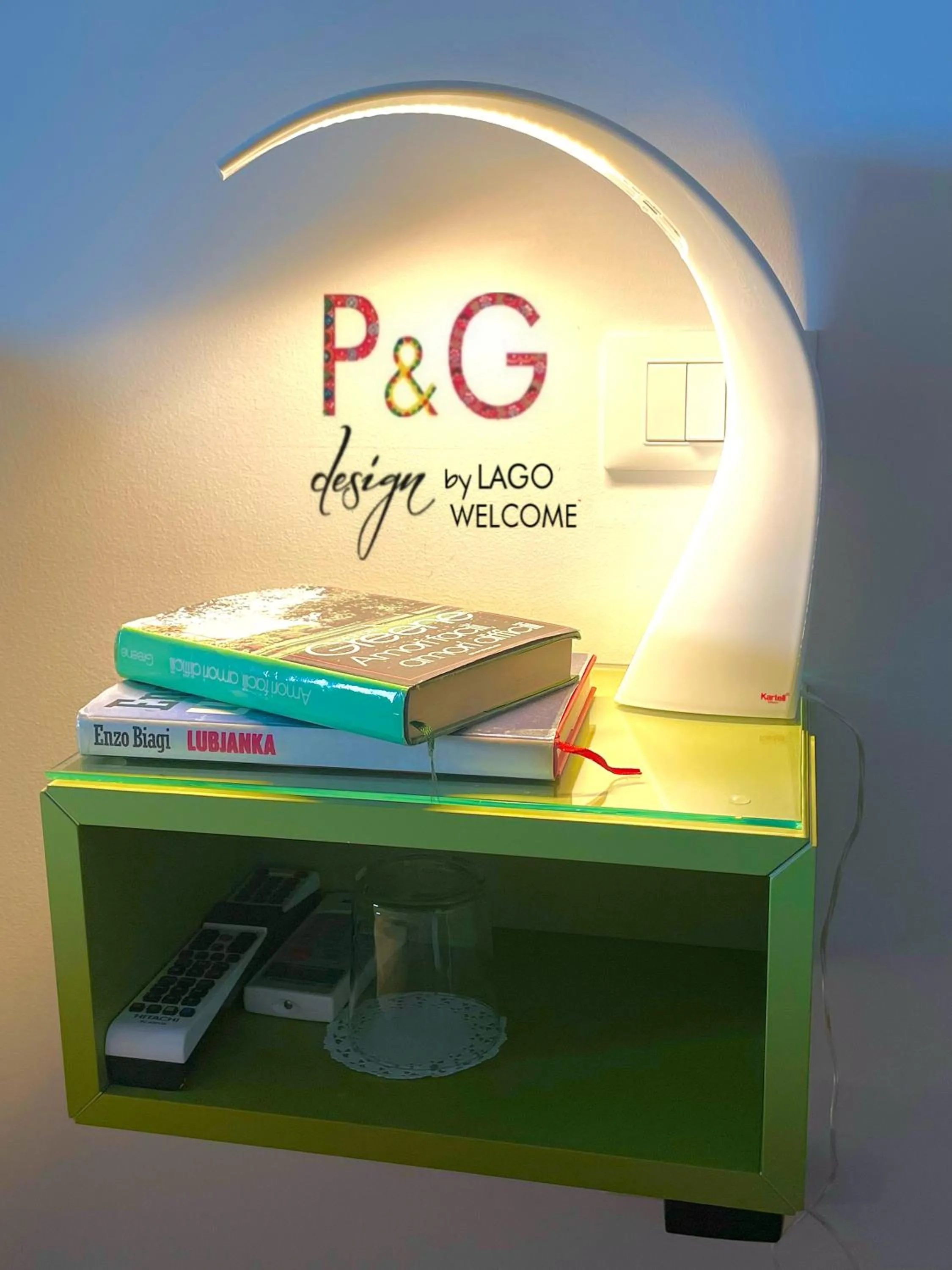 Decorative detail in P&G design by Lago Welcome Enna