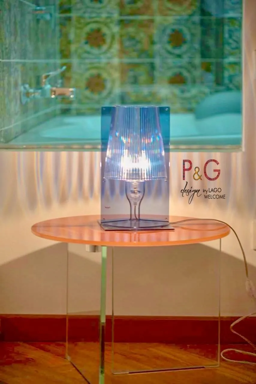 Decorative detail in P&G design by Lago Welcome Enna