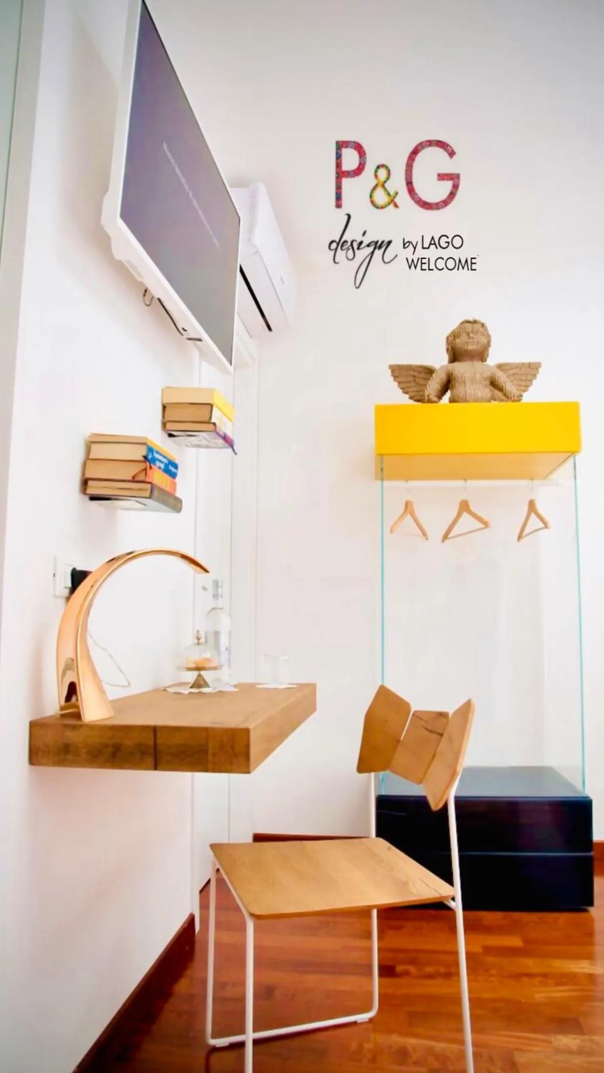 TV and multimedia in P&G design by Lago Welcome Enna