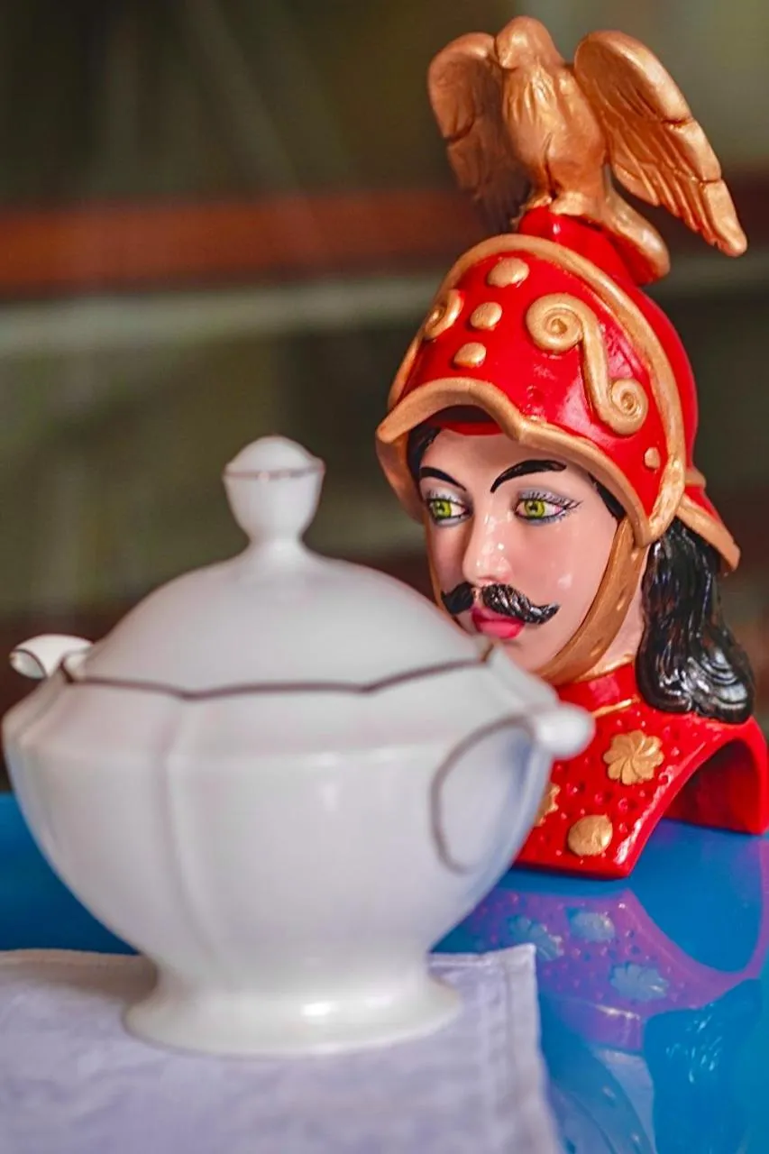 Decorative detail in P&G design by Lago Welcome Enna