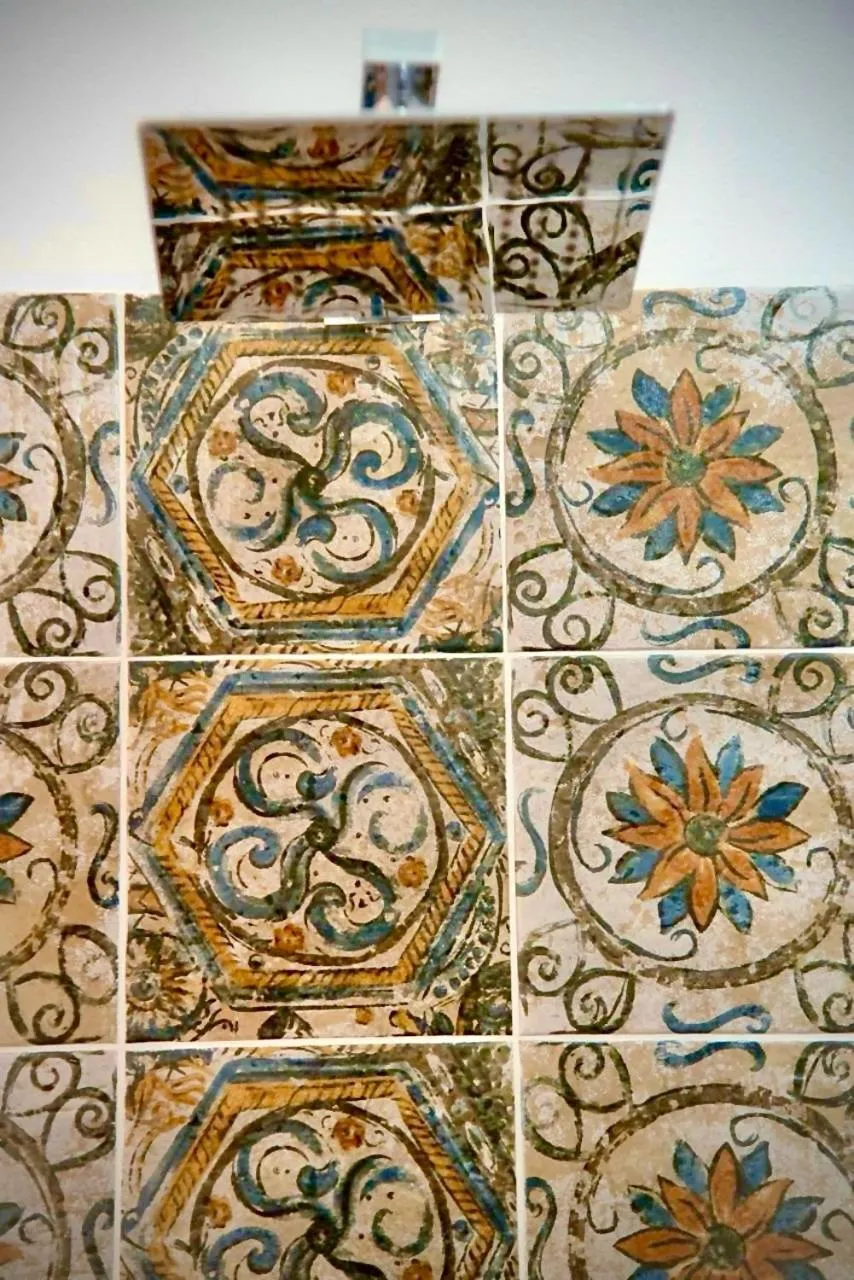 Decorative detail in P&G design by Lago Welcome Enna