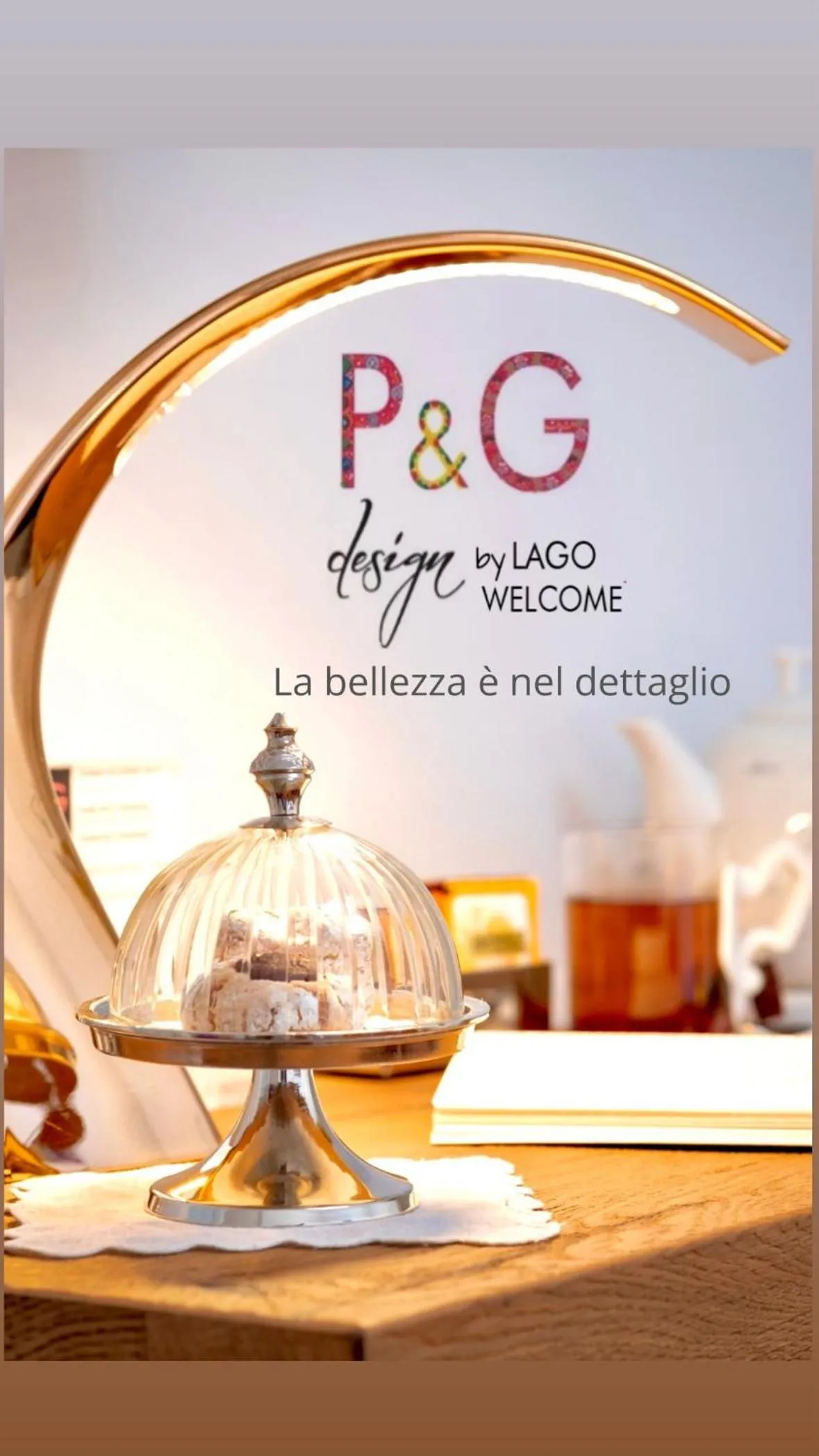 Decorative detail in P&G design by Lago Welcome Enna