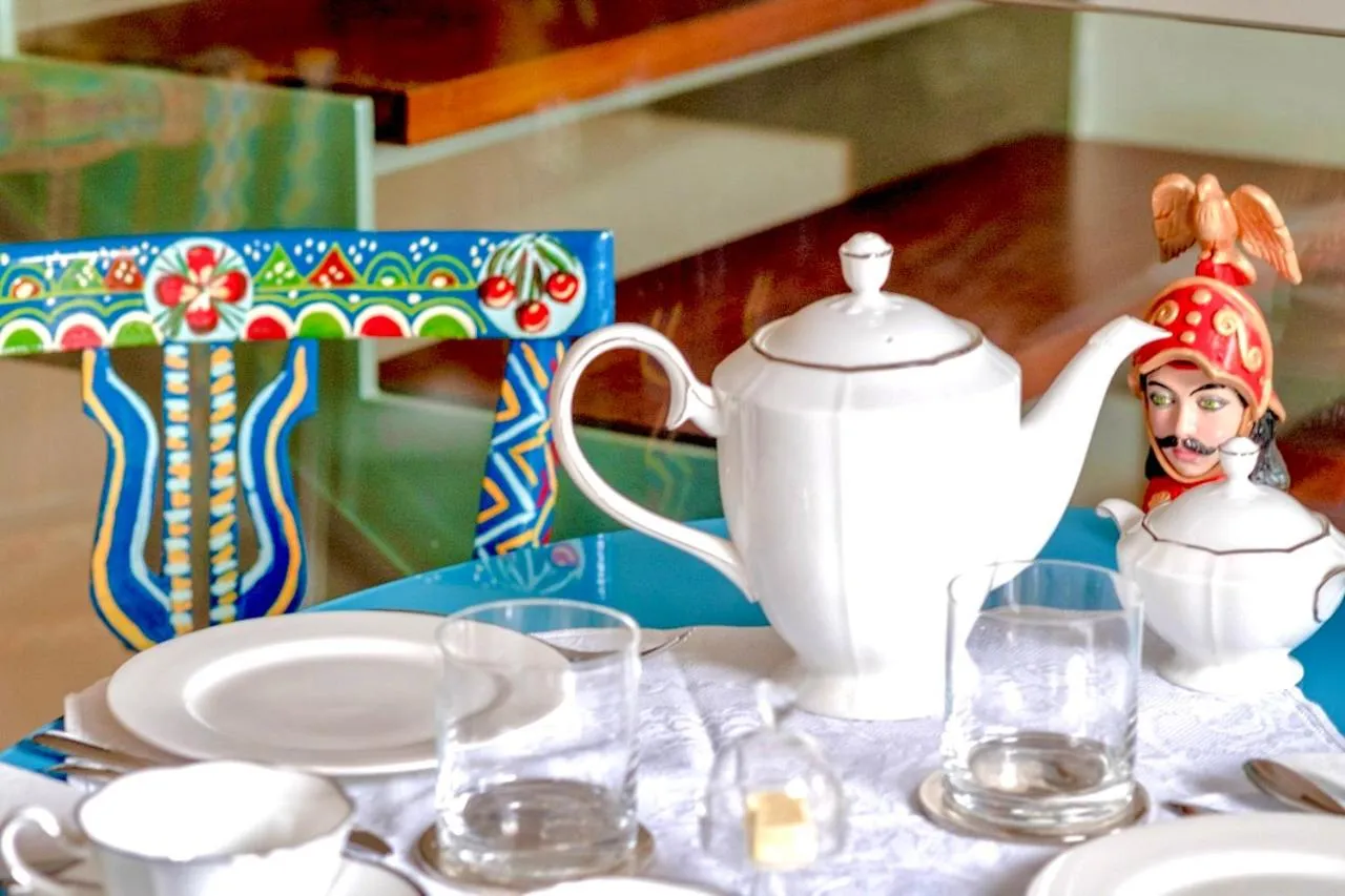 Decorative detail in P&G design by Lago Welcome Enna