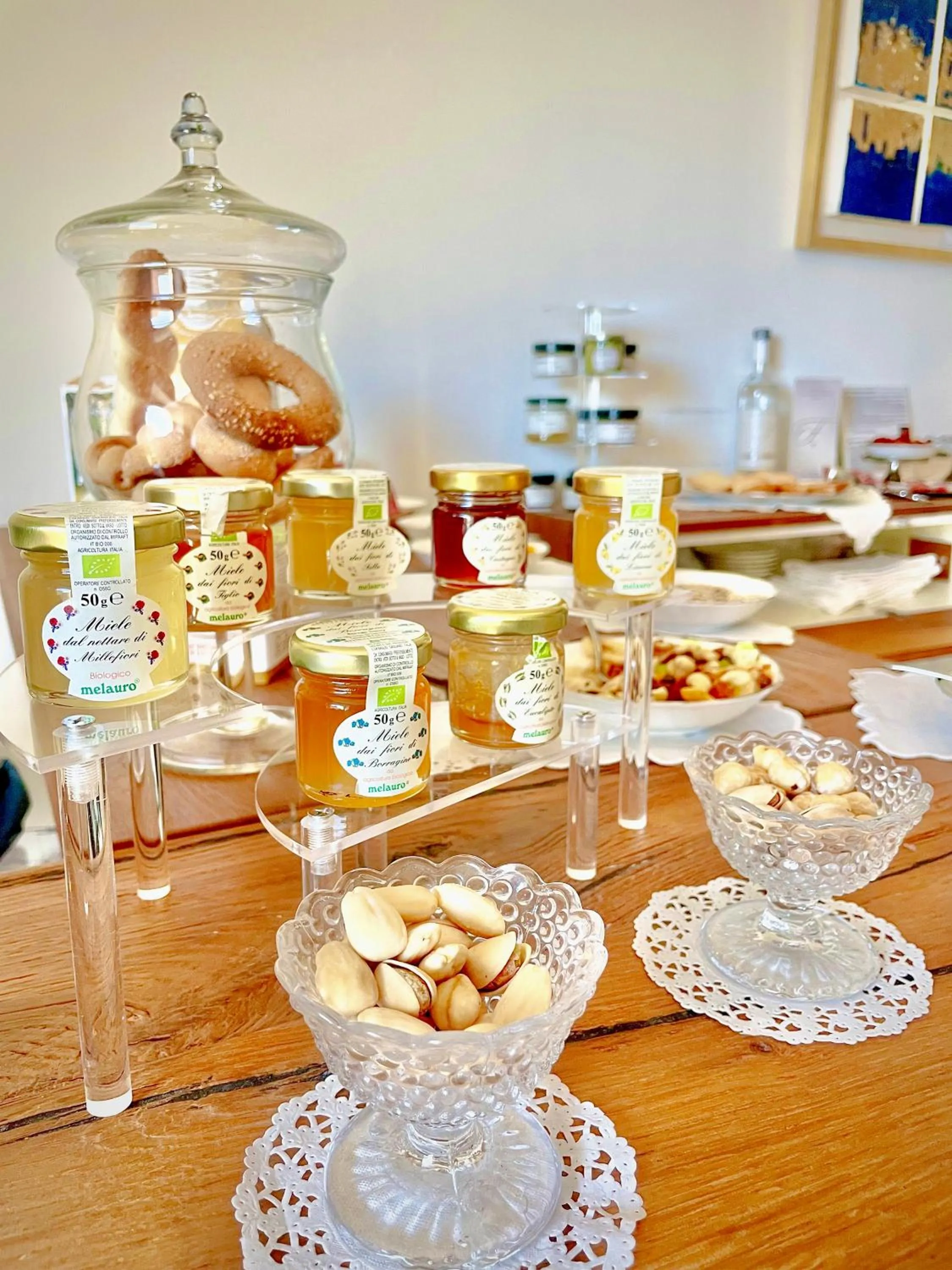 Buffet breakfast in P&G design by Lago Welcome Enna