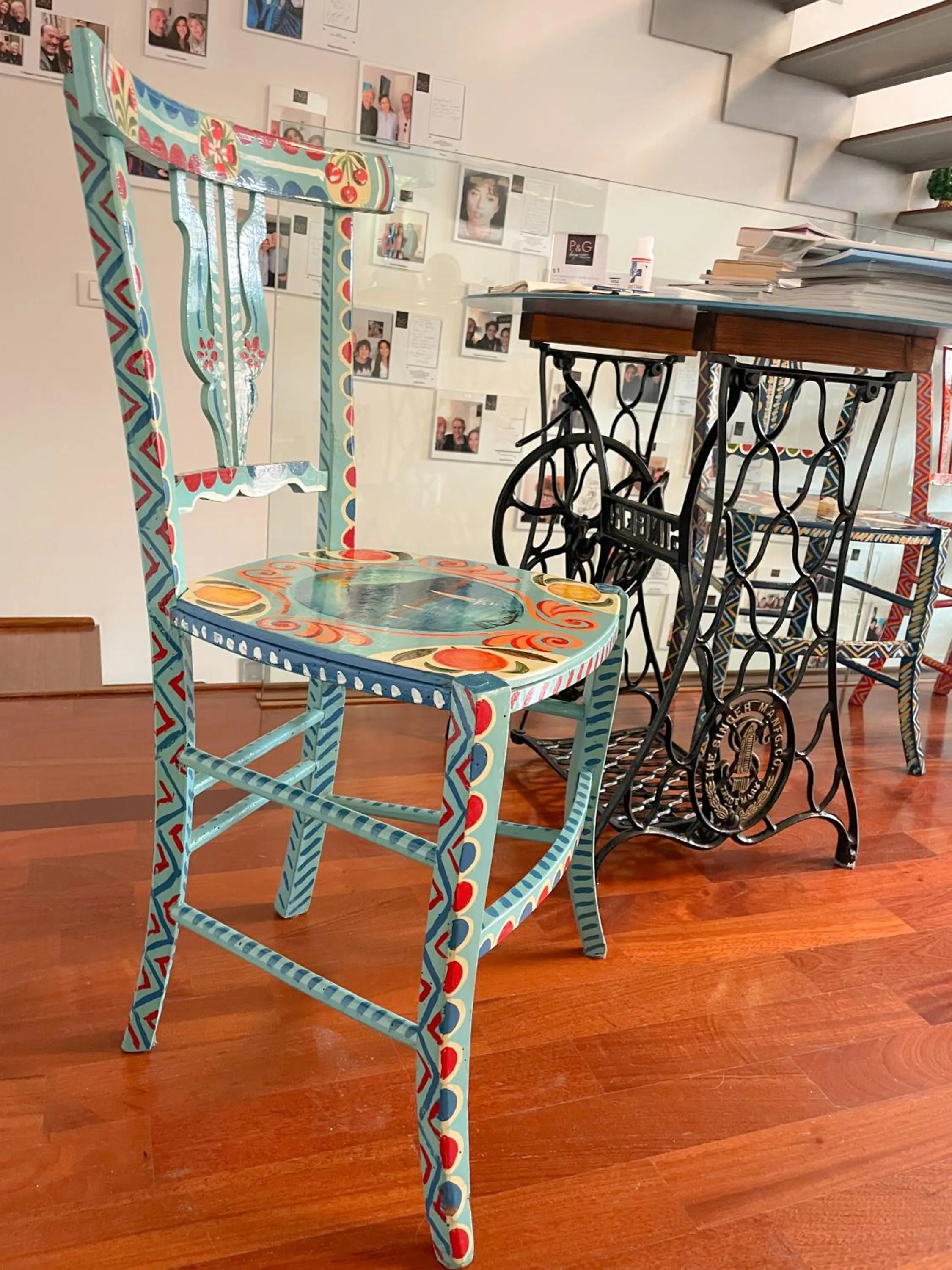 Decorative detail in P&G design by Lago Welcome Enna