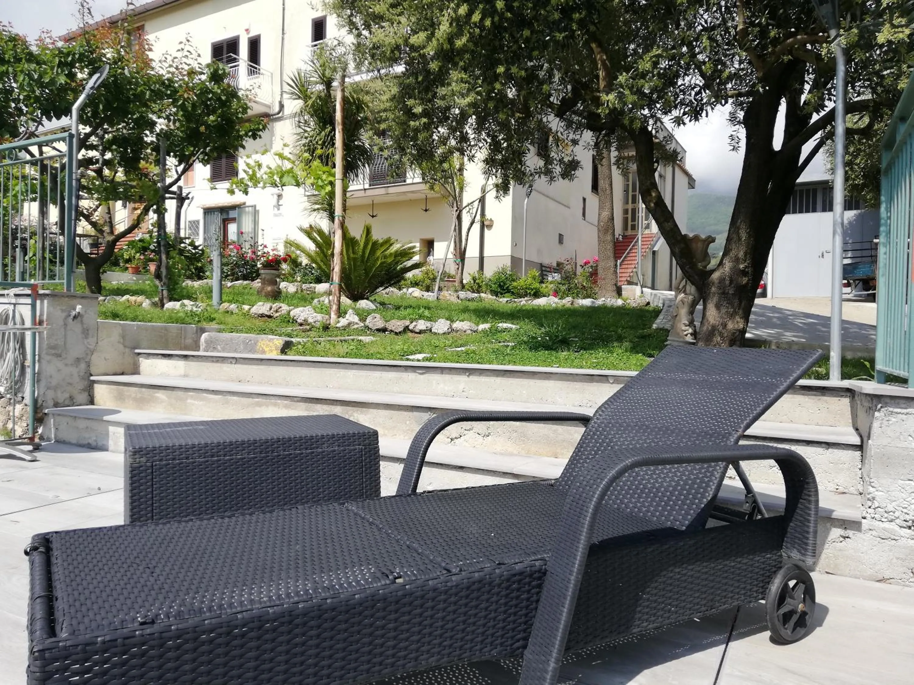 Patio in La Roccia Incantata Amalfi Coast