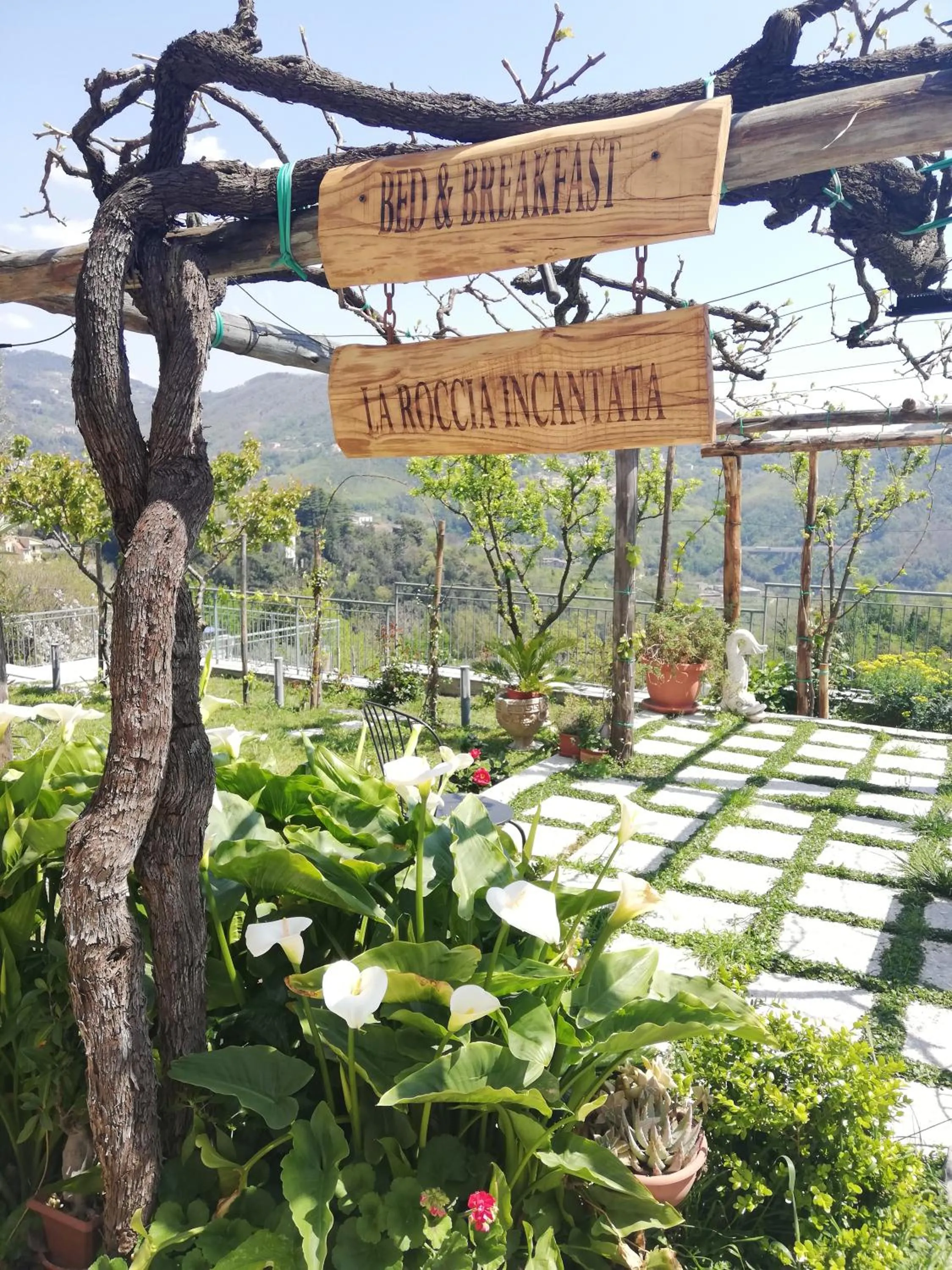 Property logo or sign in La Roccia Incantata Amalfi Coast