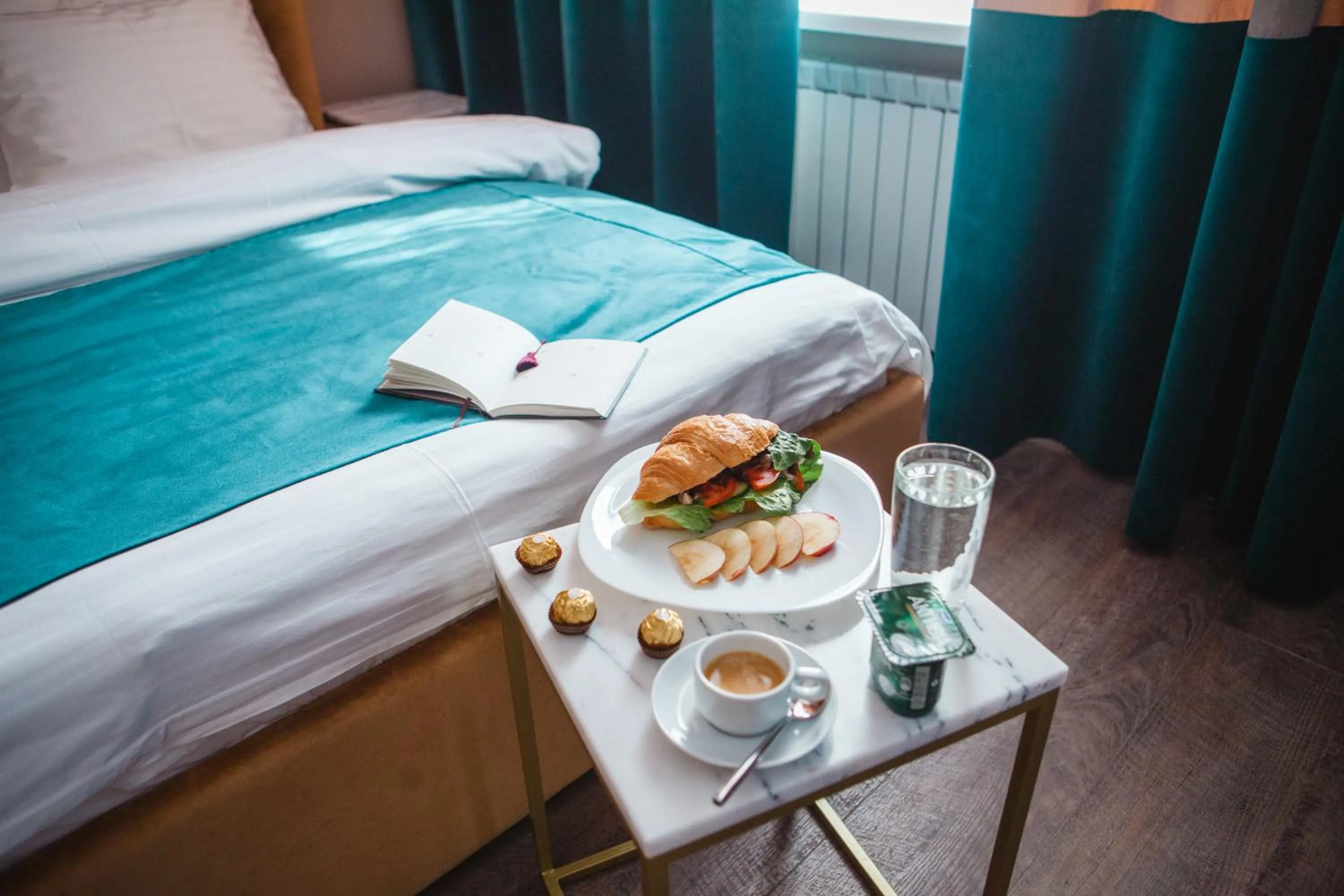 On site, Bed in Live.Here.Hotel