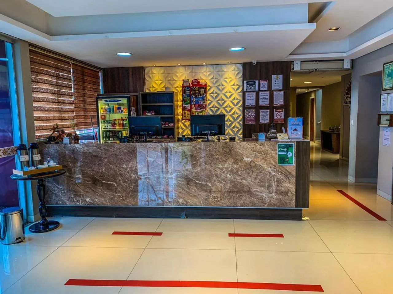 Lobby or reception in Rede Andrade Rondonópolis