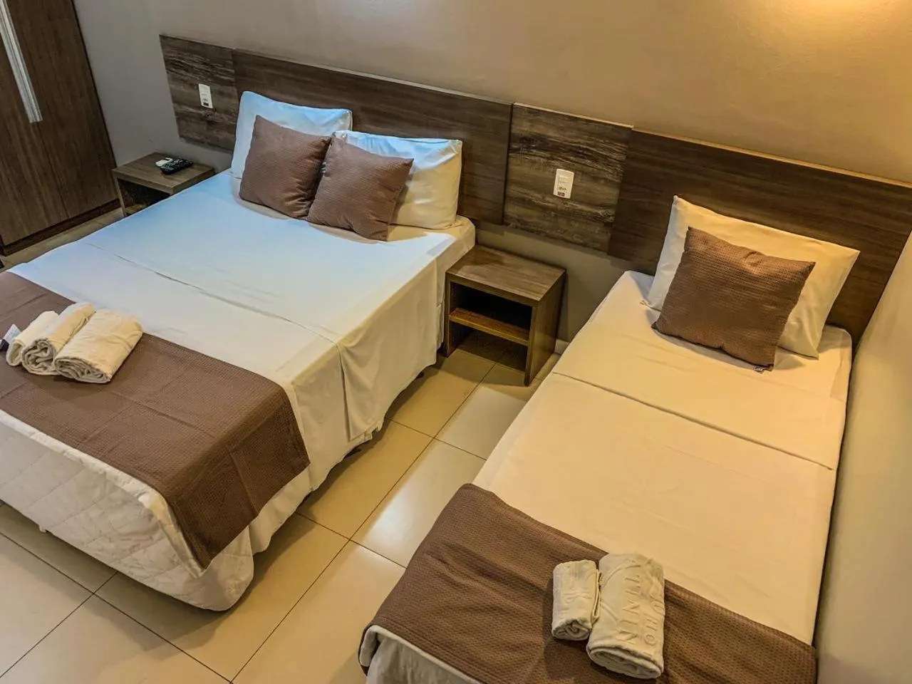 Bedroom, Bed in Rede Andrade Rondonópolis