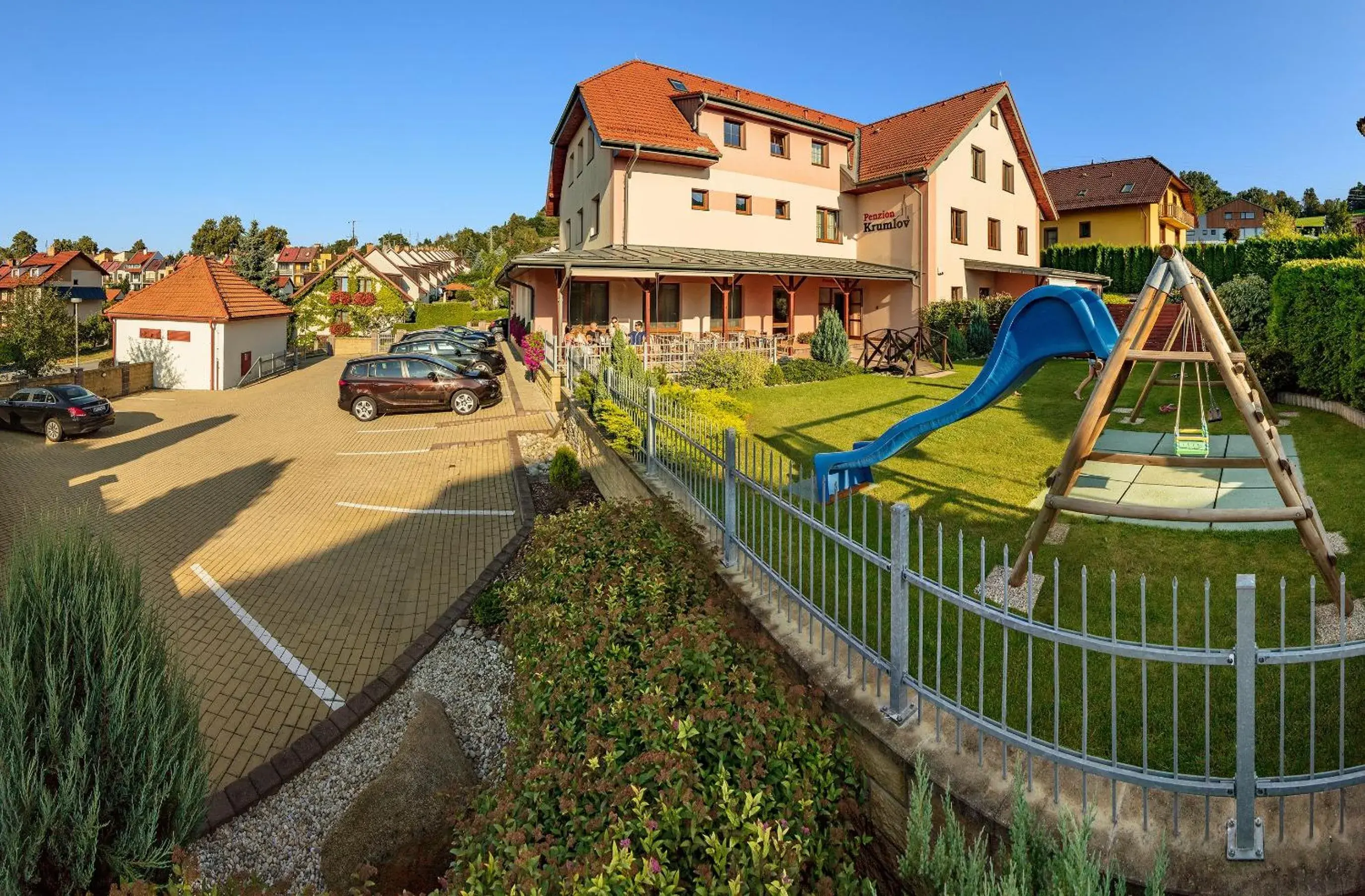 Property building in Penzion Krumlov - Massage studio Property building in Penzion Krumlov - Massage studio