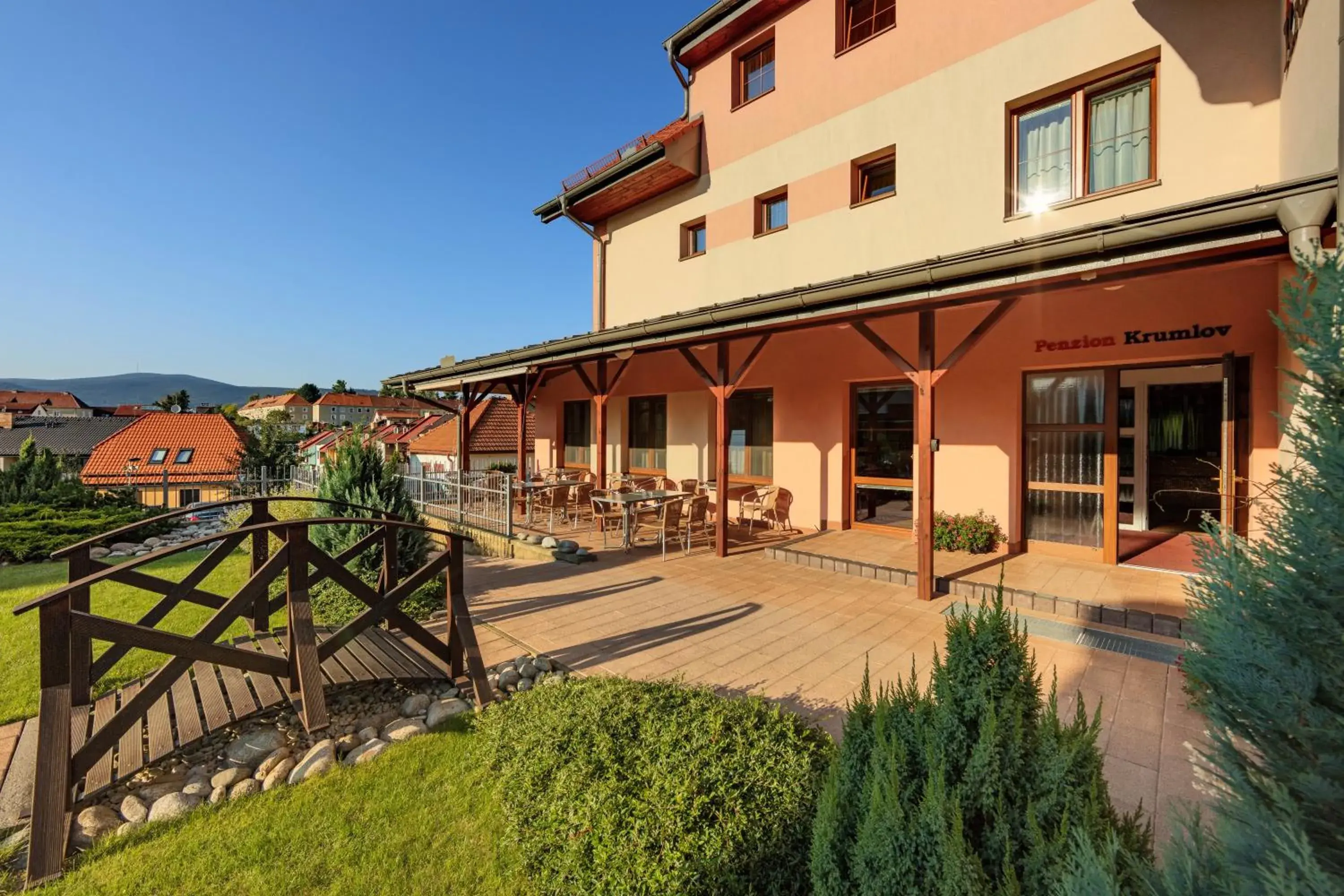 Property building in Penzion Krumlov - Massage studio Property building in Penzion Krumlov - Massage studio