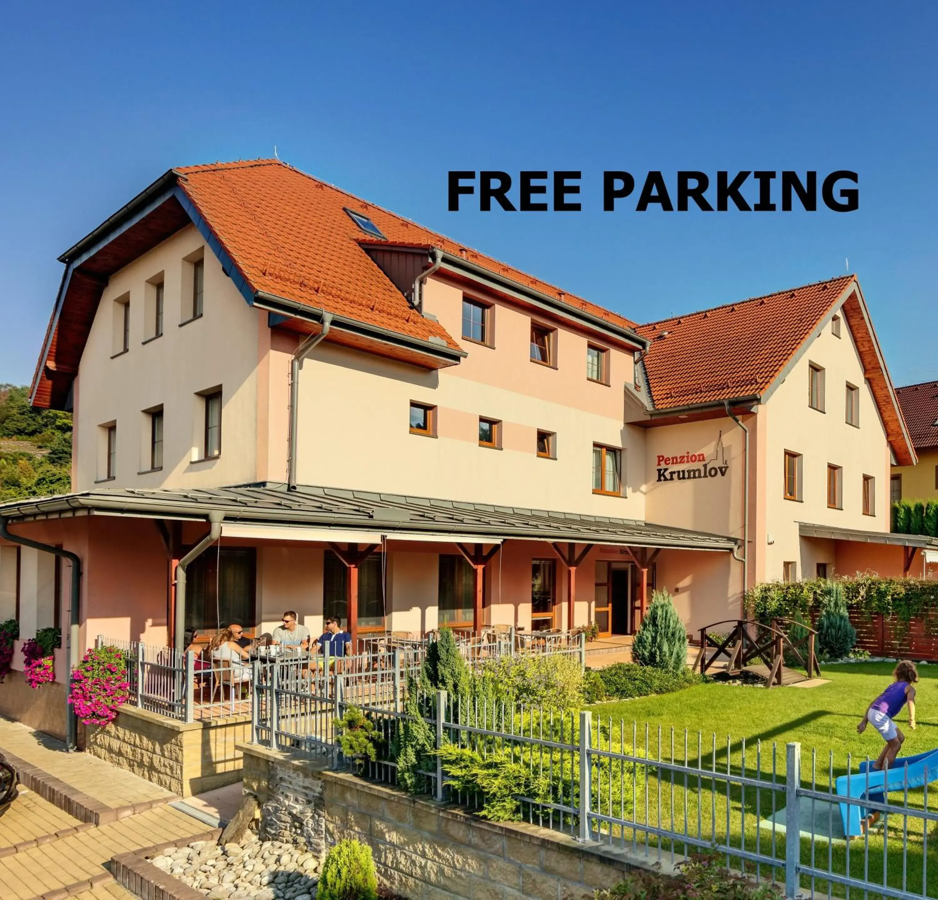 Property building in Penzion Krumlov - Massage studio Property building in Penzion Krumlov - Massage studio