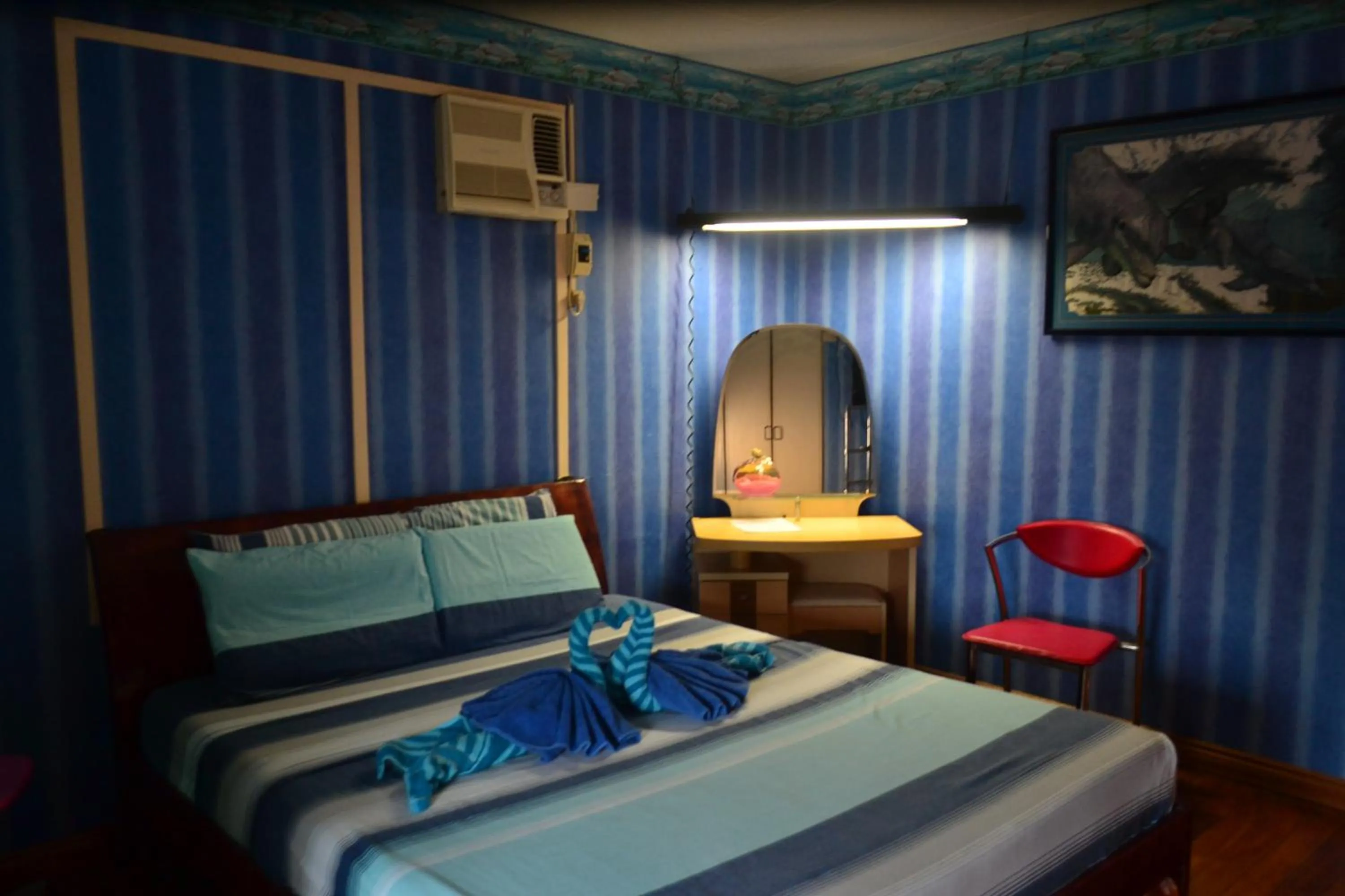 Bed in Villa Viva Belgica