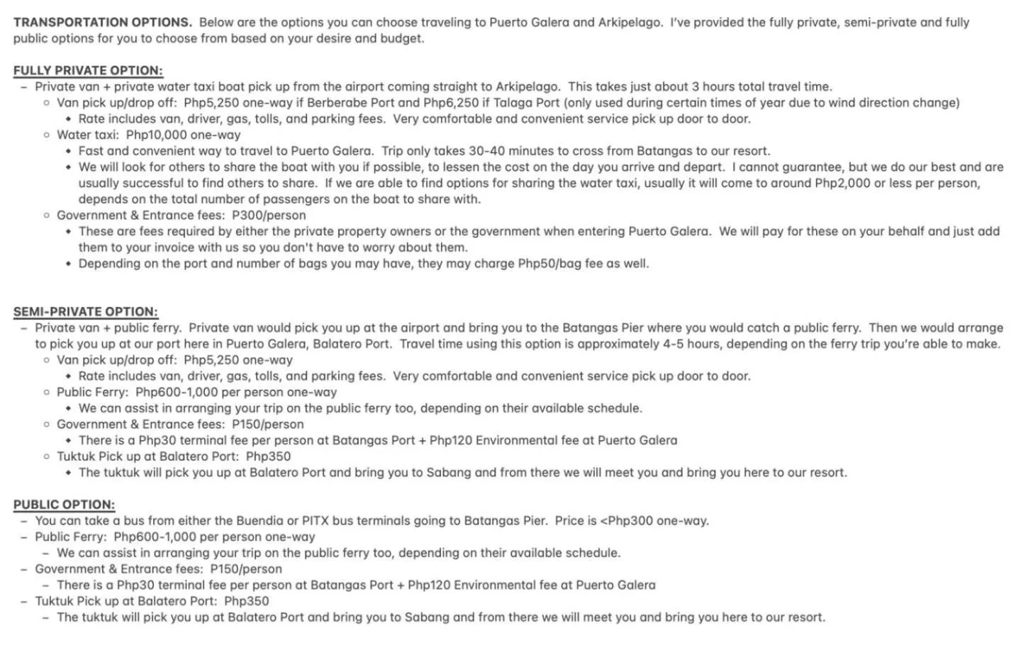 Arkipelago Divers and Beach Resort