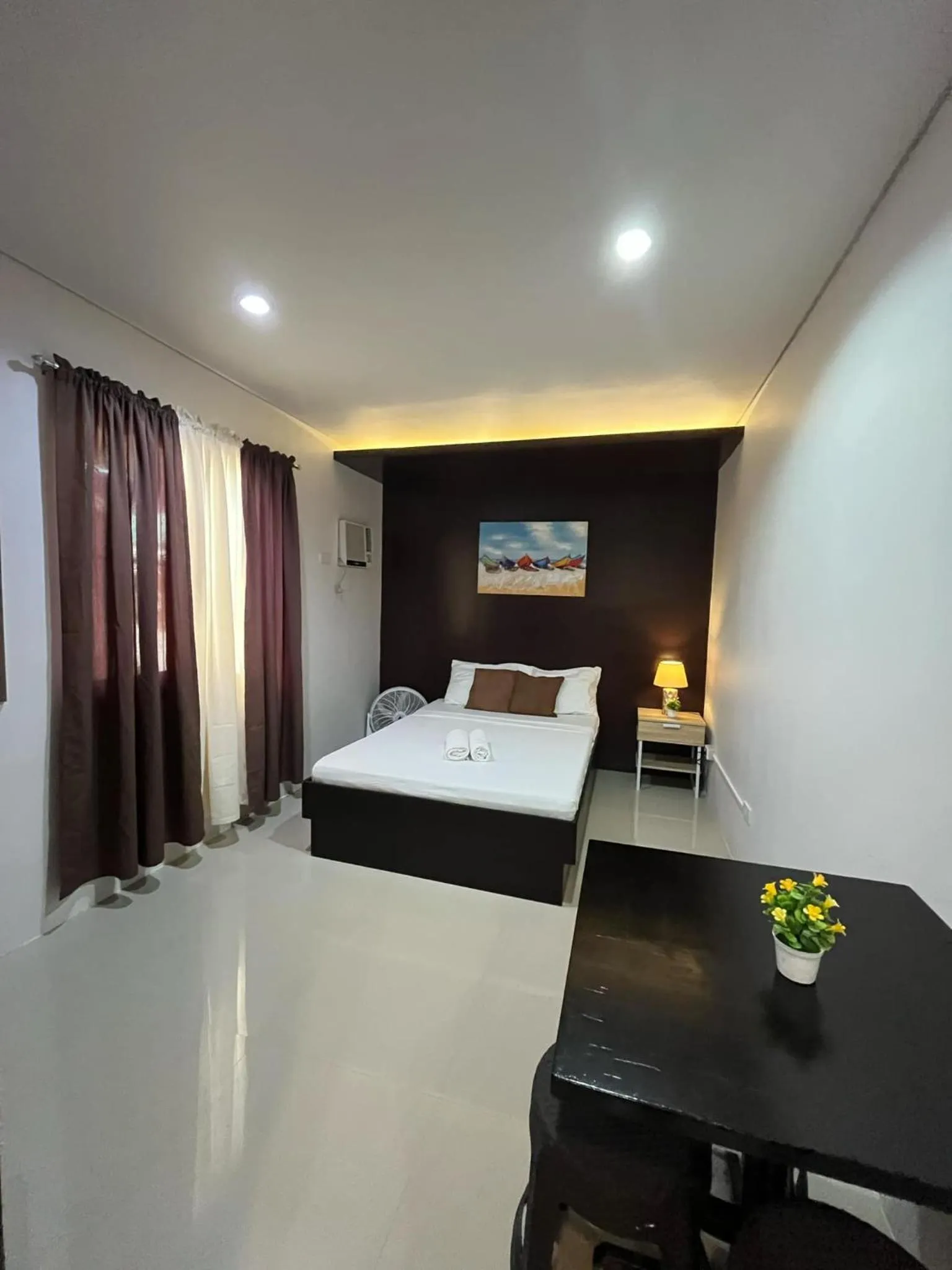 Bed in Casita Isla Beach Inn