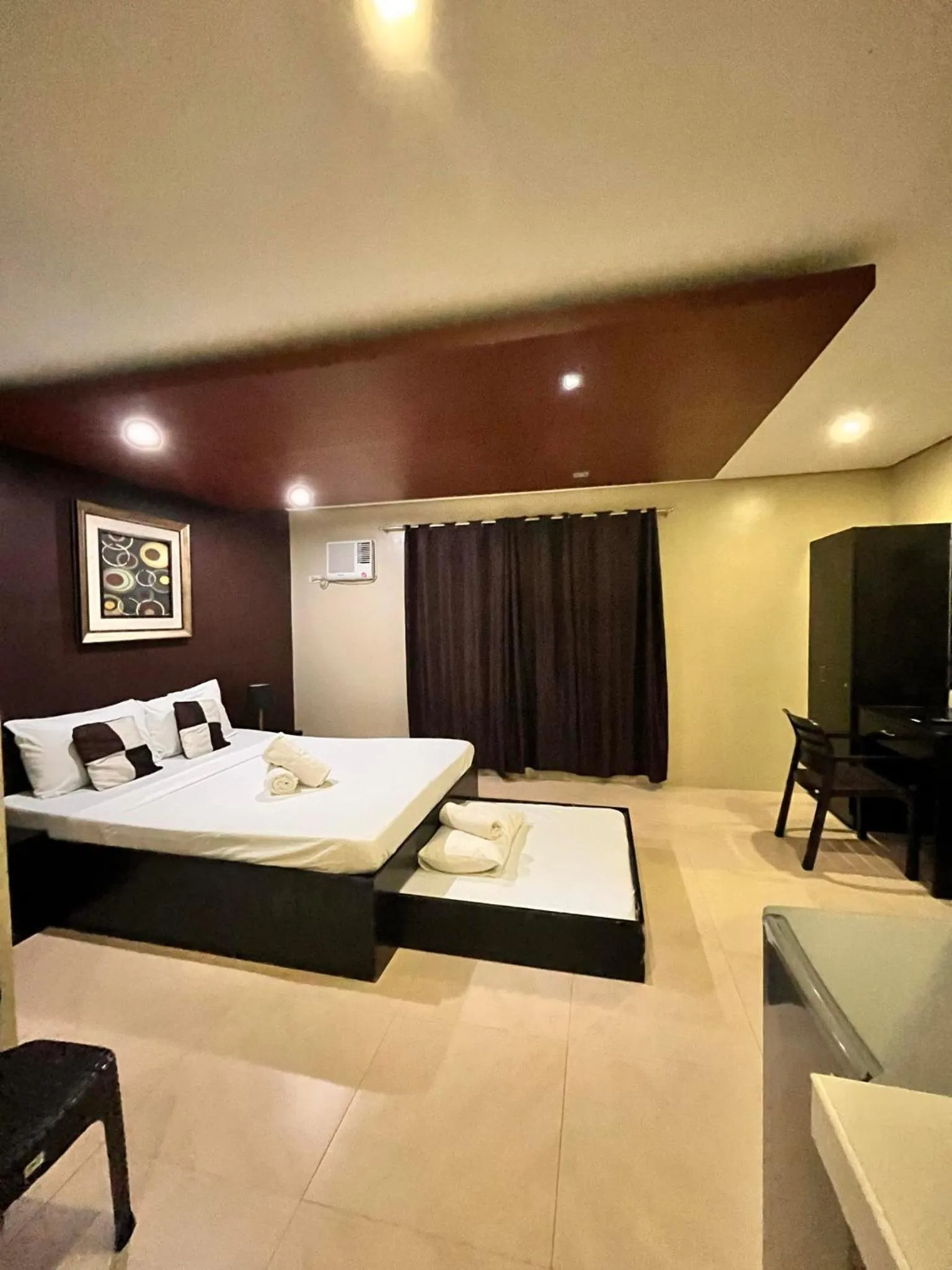 Bed in Casita Isla Beach Inn