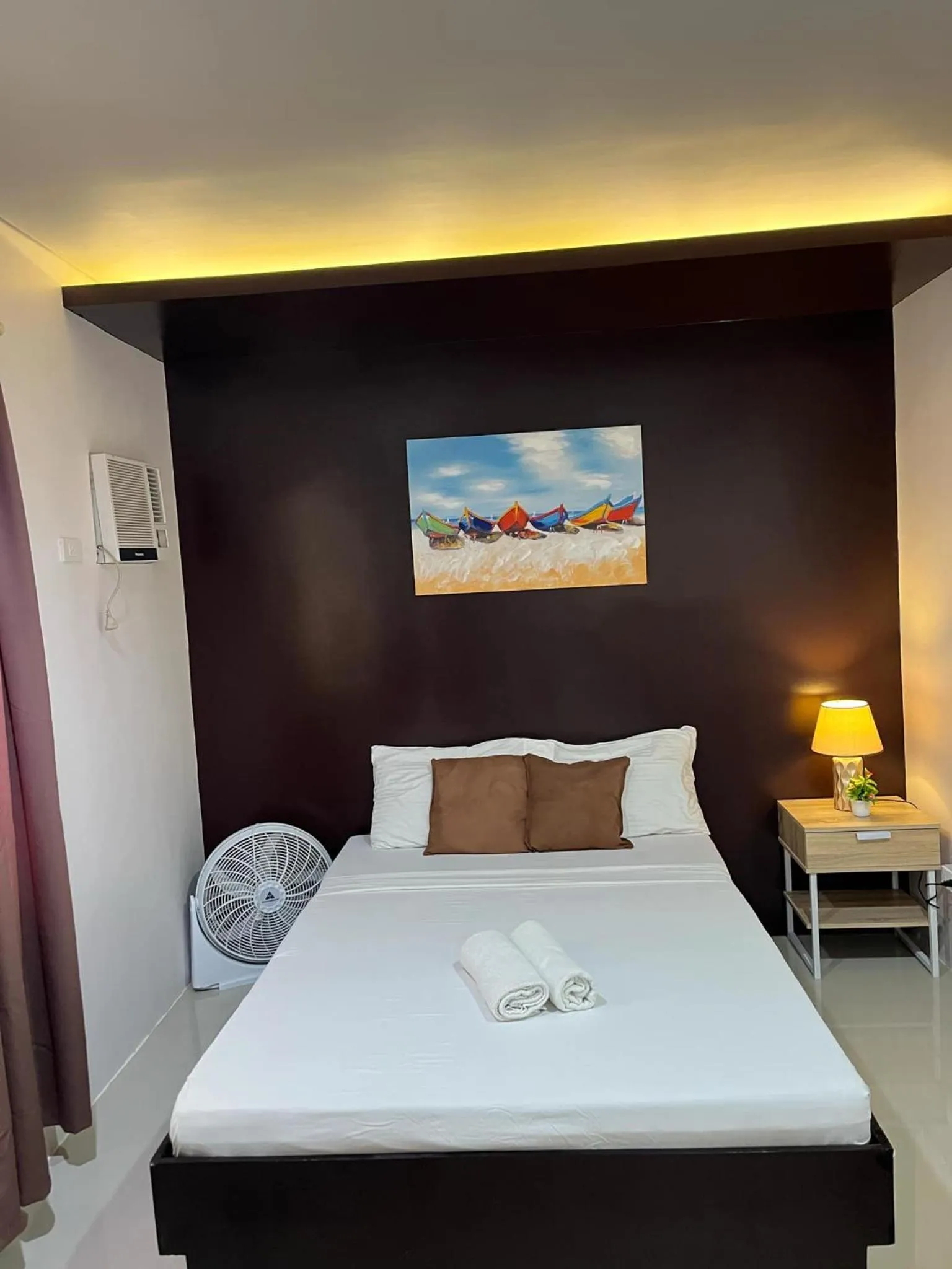 Bed in Casita Isla Beach Inn