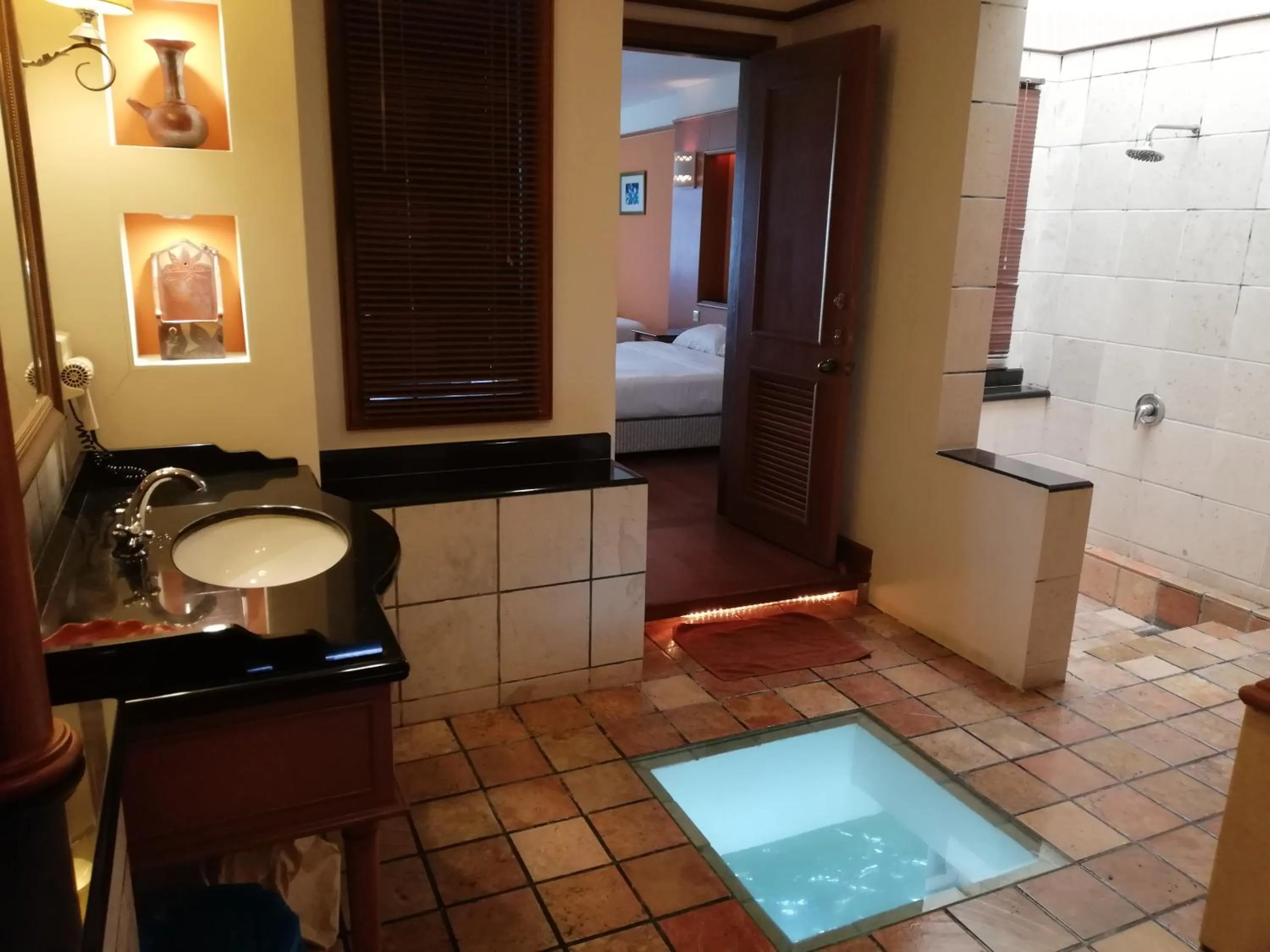 Area and facilities in Wonderland Private Chalet at Port Dickson