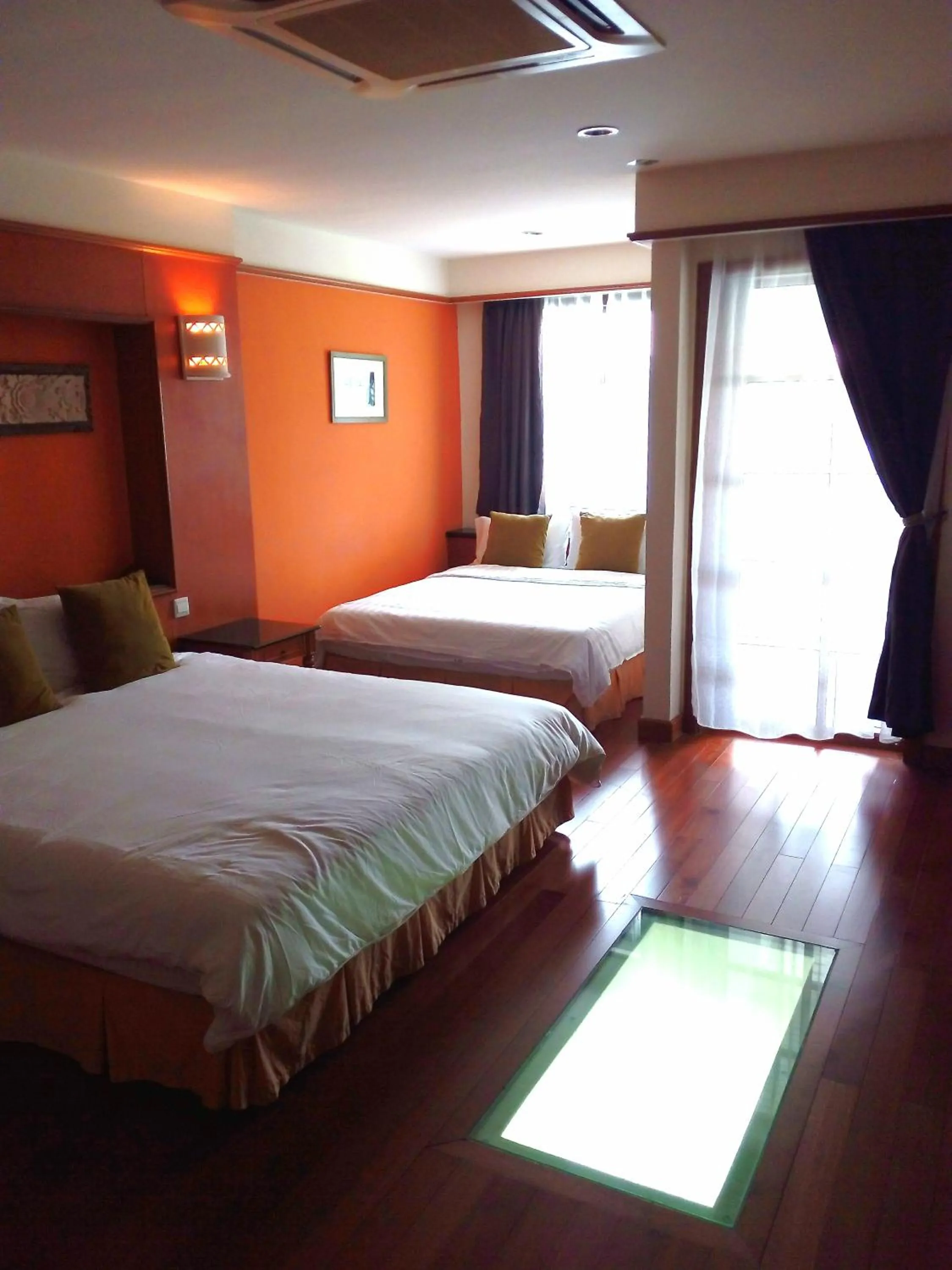 Bedroom, Bed in Wonderland Private Chalet at Port Dickson