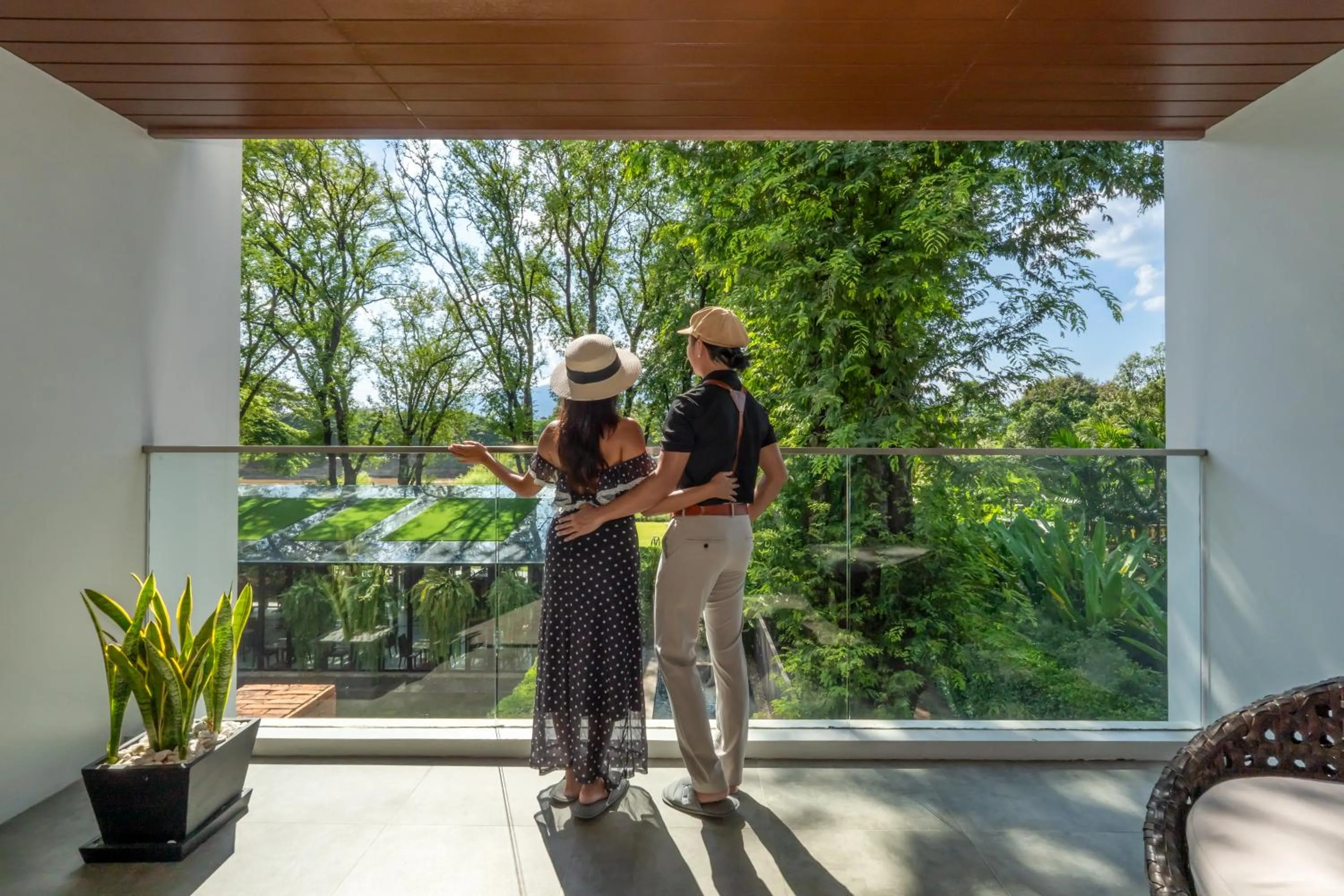 Balcony/Terrace in Cross Chiang Mai Riverside