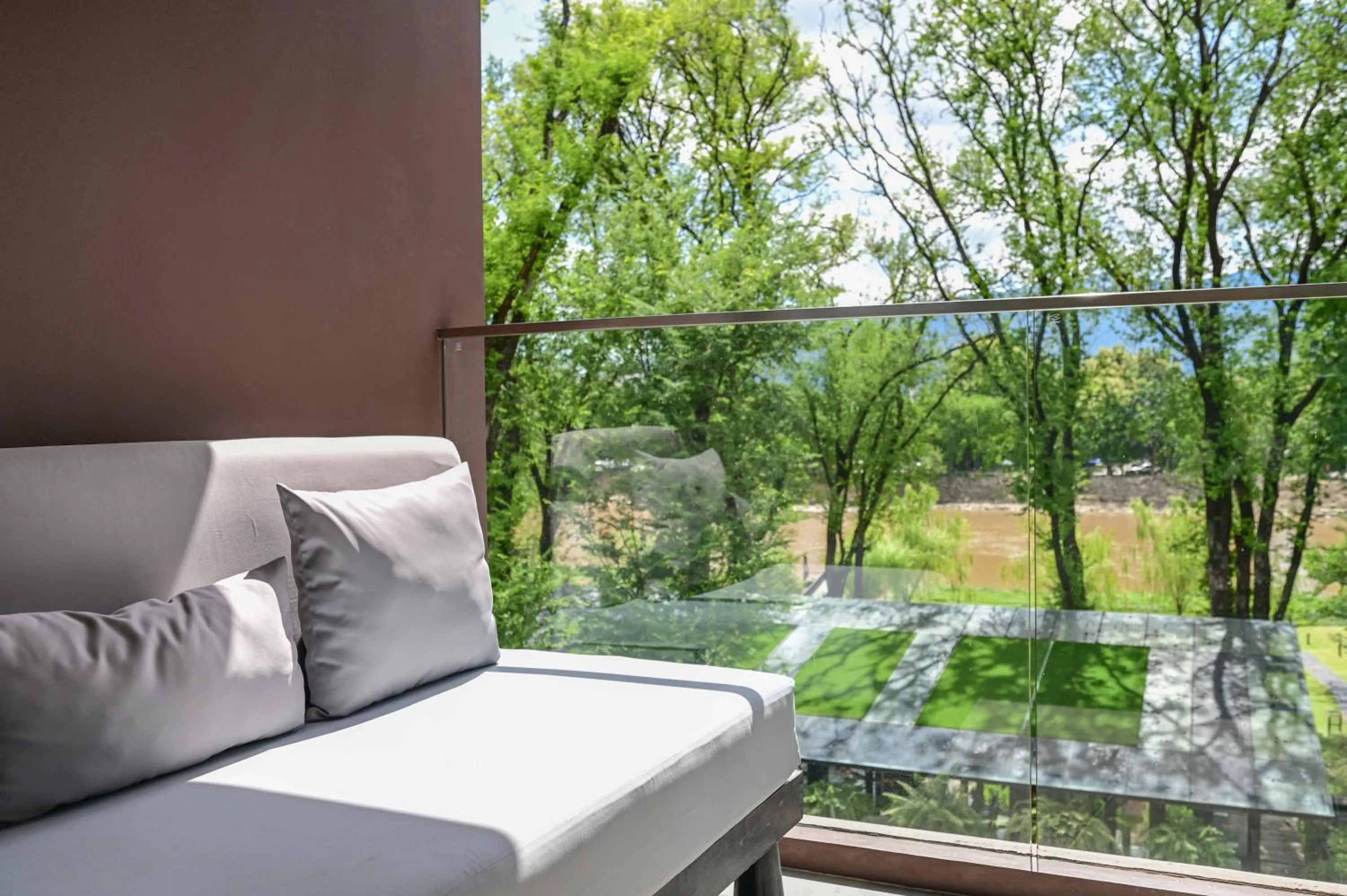 Seating area in Cross Chiang Mai Riverside