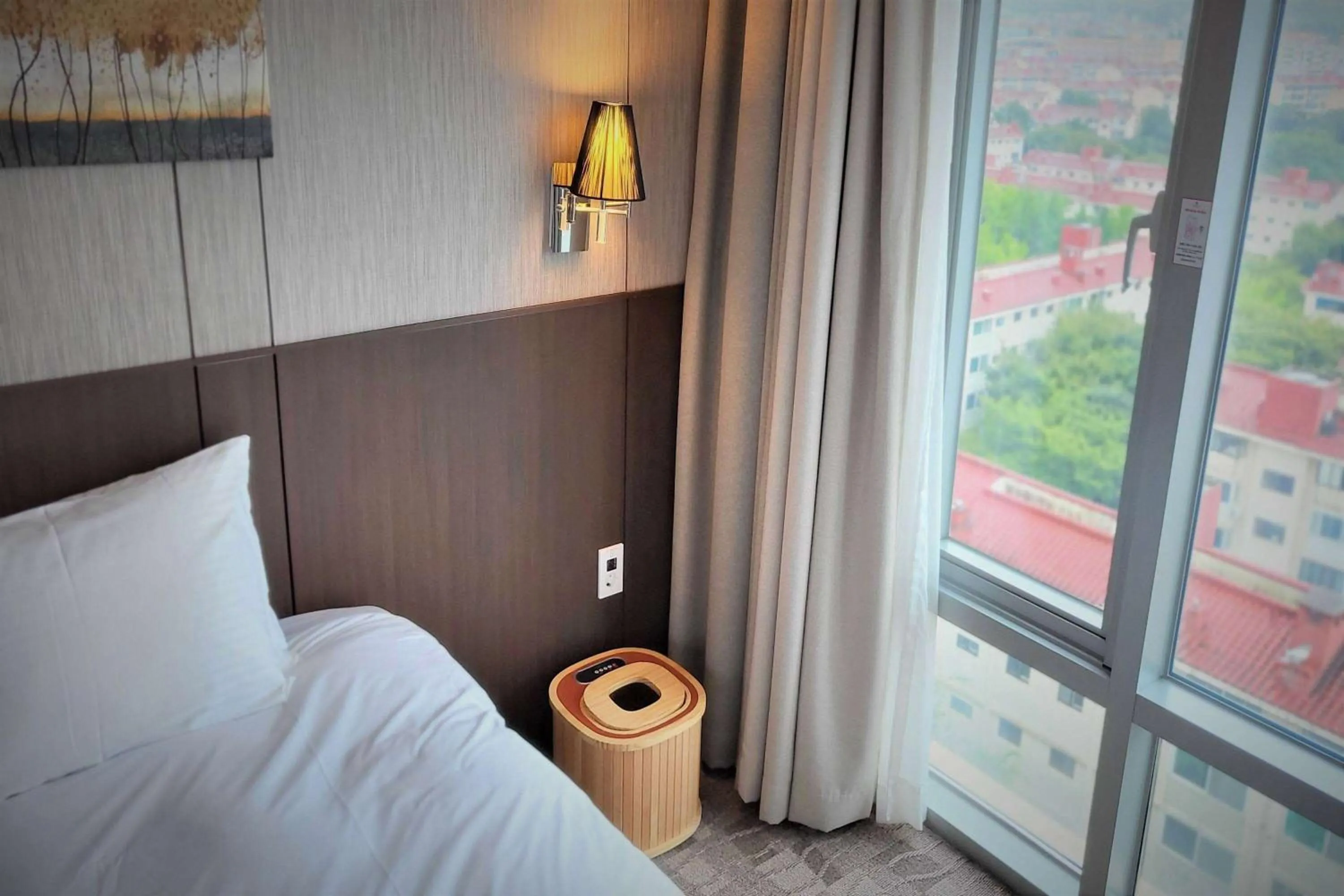 Photo of the whole room, Bed in Ramada by Wyndham Jeju City Hall