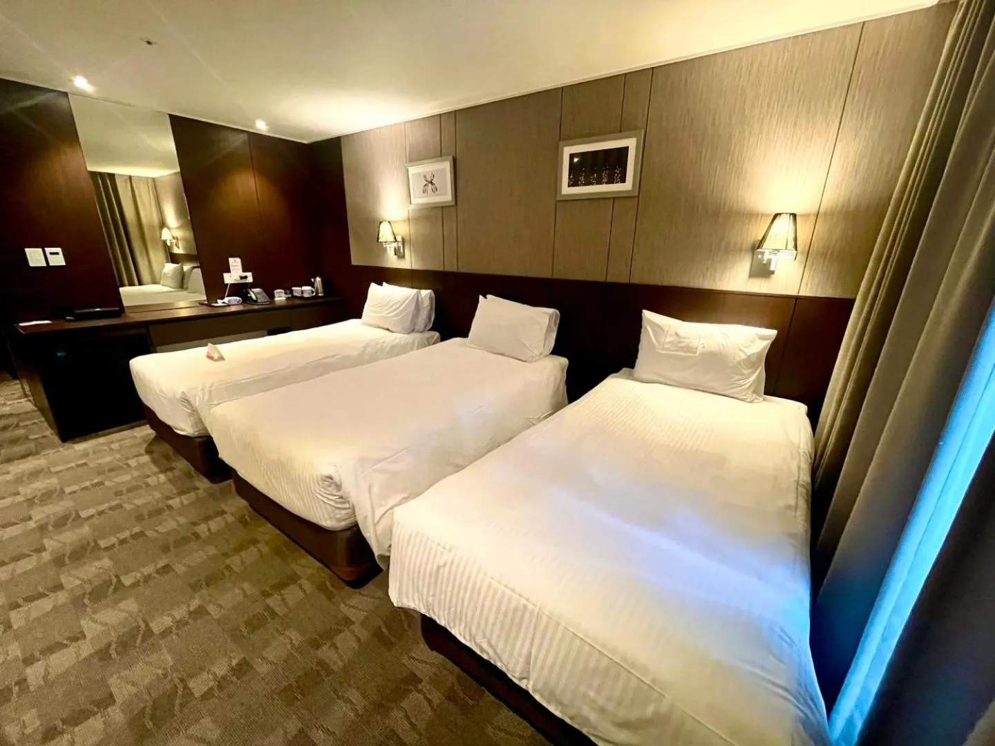Bed in Ramada by Wyndham Jeju City Hall