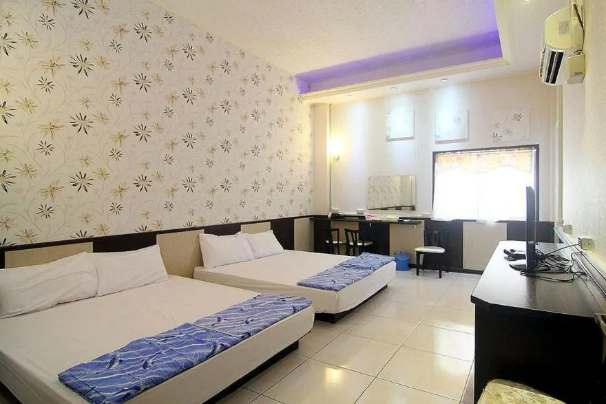 Bed in Luyi Ludao B&B