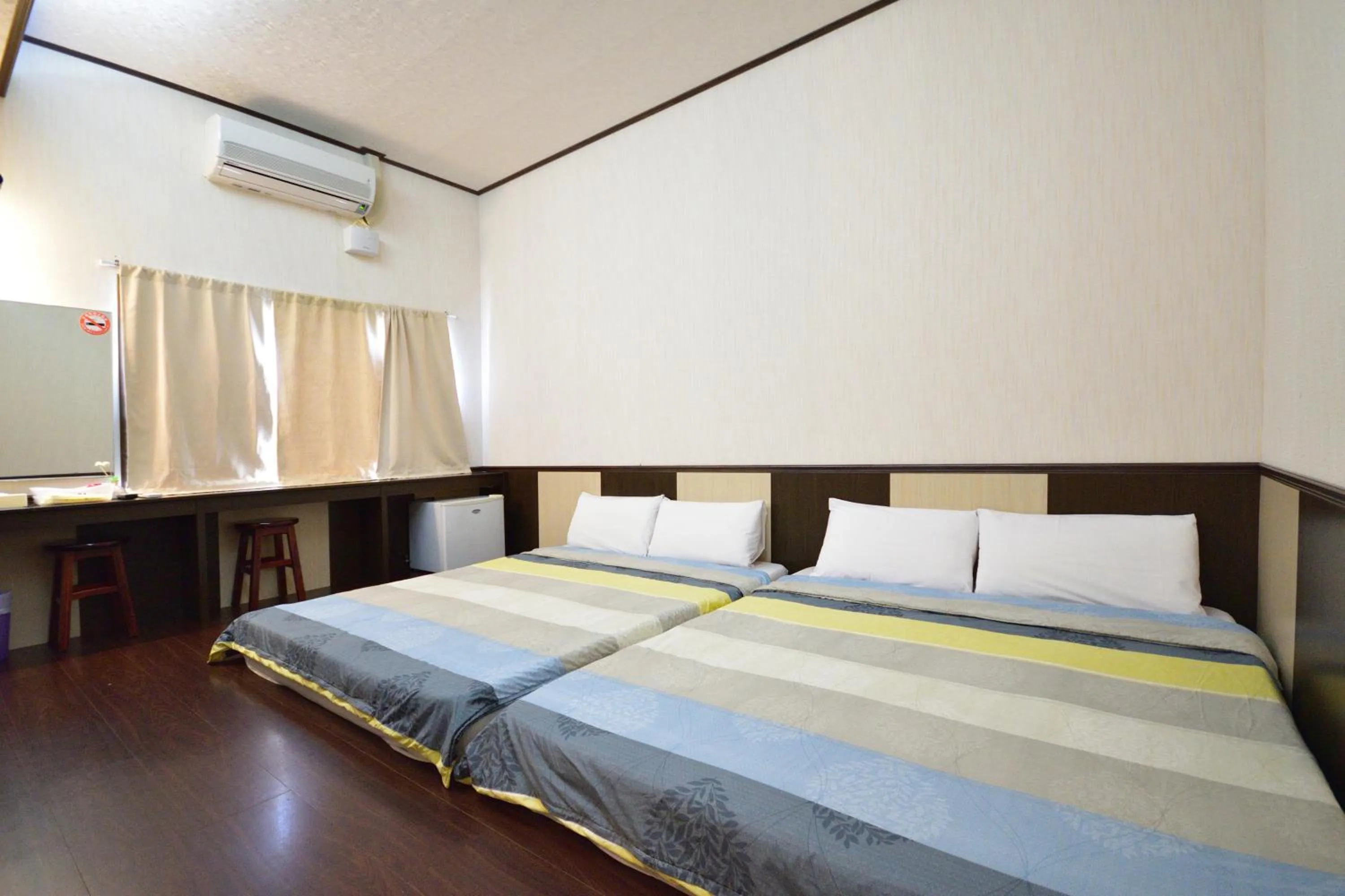 Bed in Luyi Ludao B&B