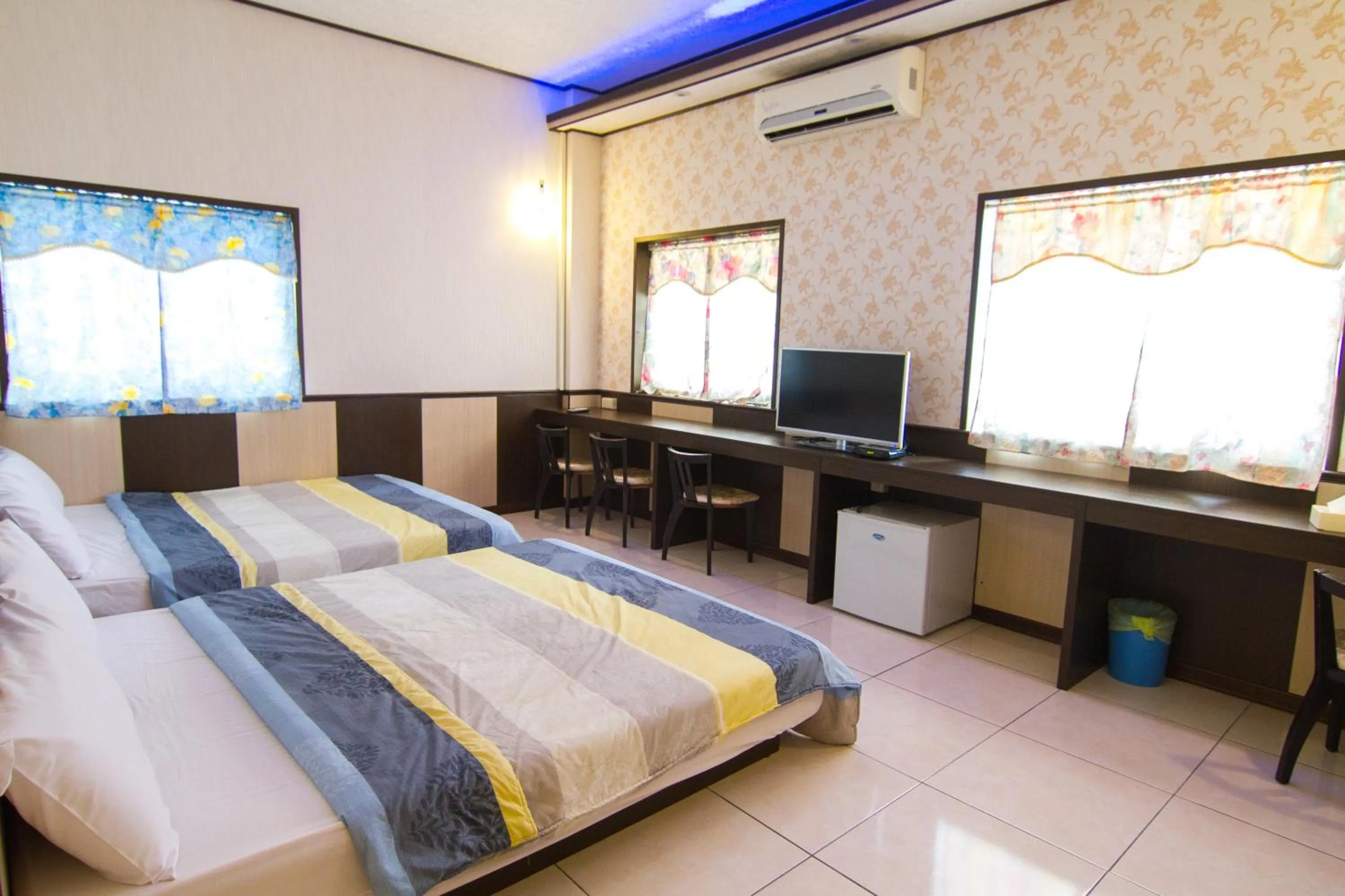 Bed in Luyi Ludao B&B