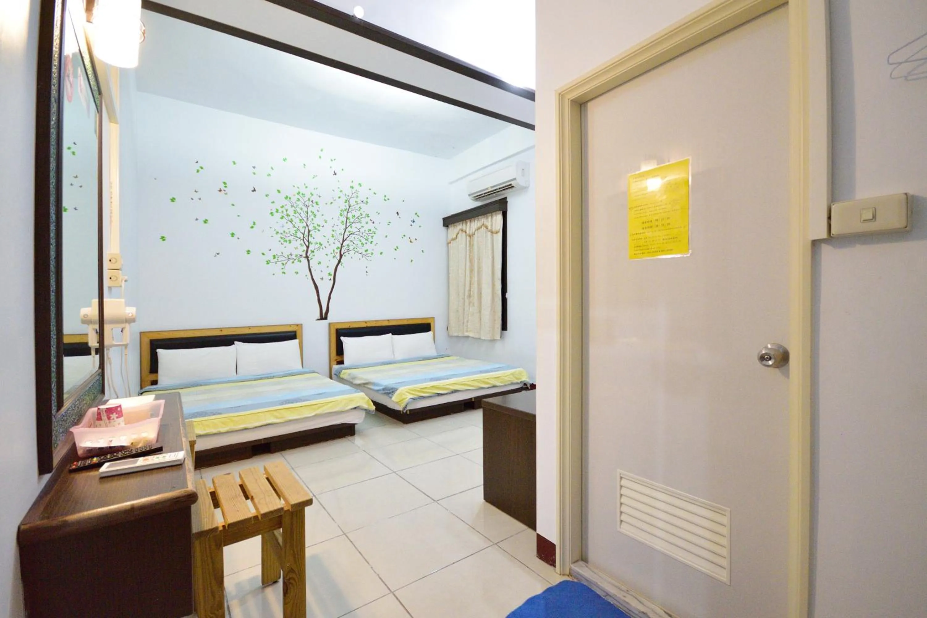 Bed in Luyi Ludao B&B