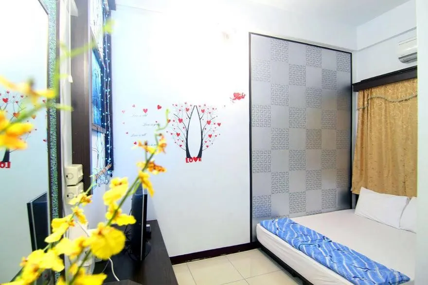 Bed in Luyi Ludao B&B