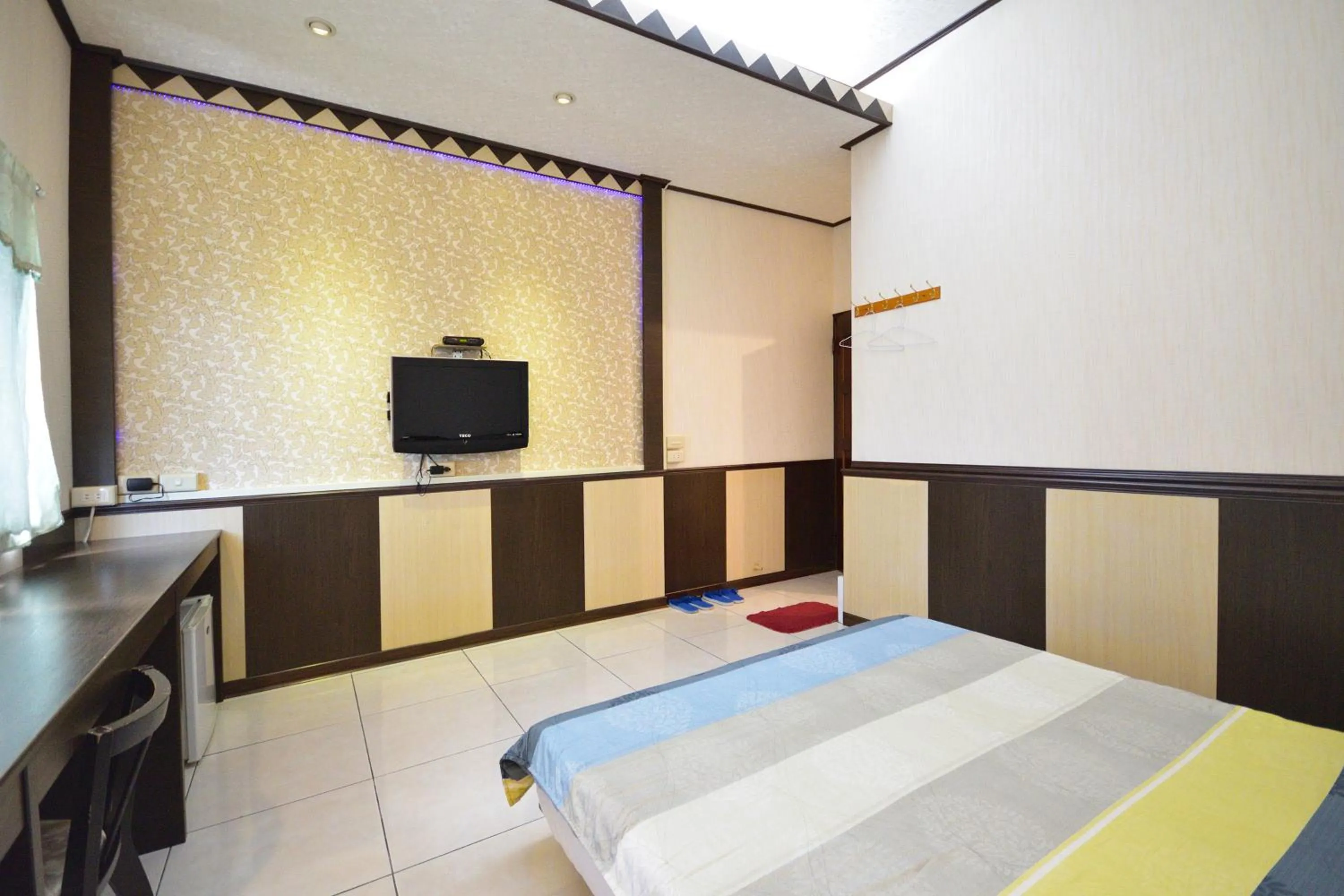 Bed in Luyi Ludao B&B