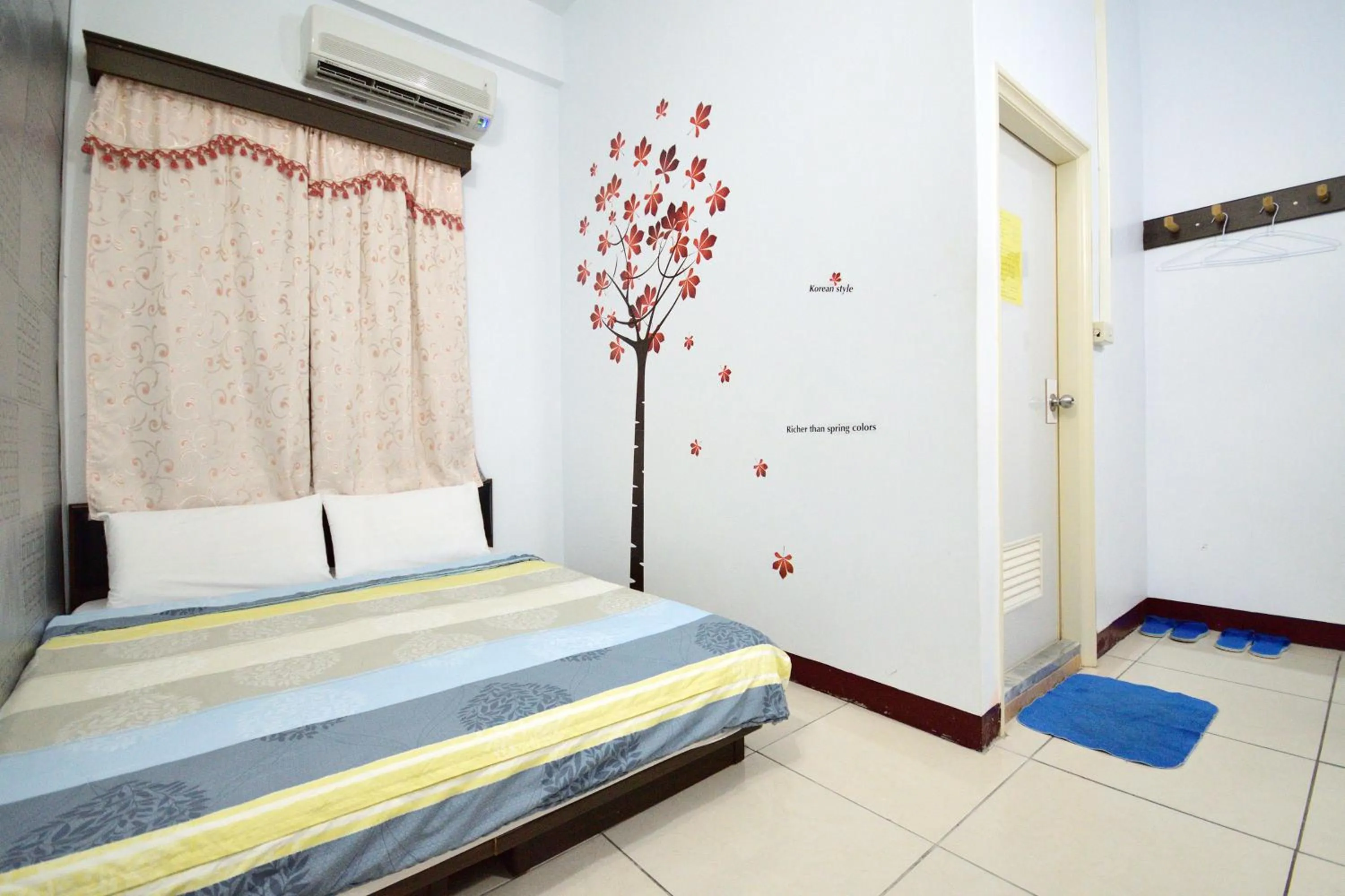 Bed in Luyi Ludao B&B