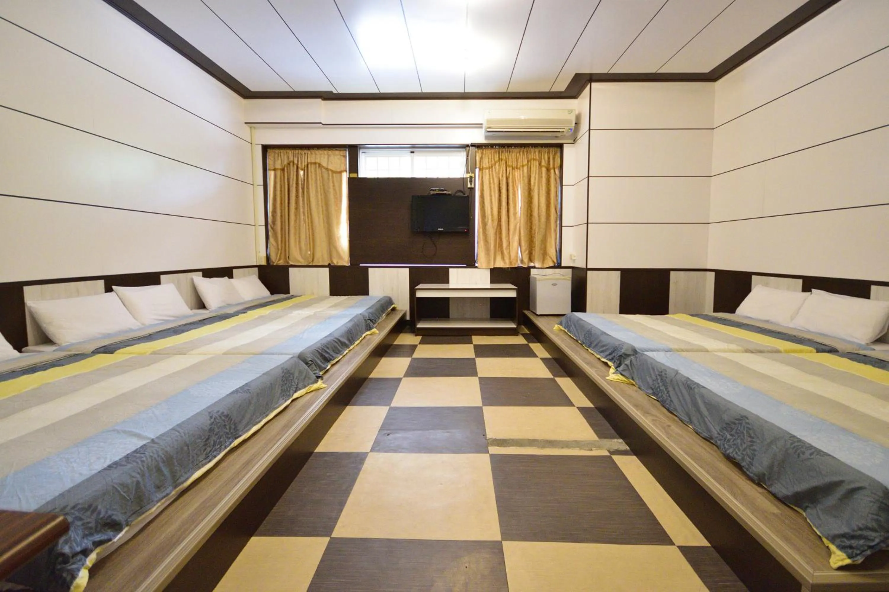 Bed in Luyi Ludao B&B