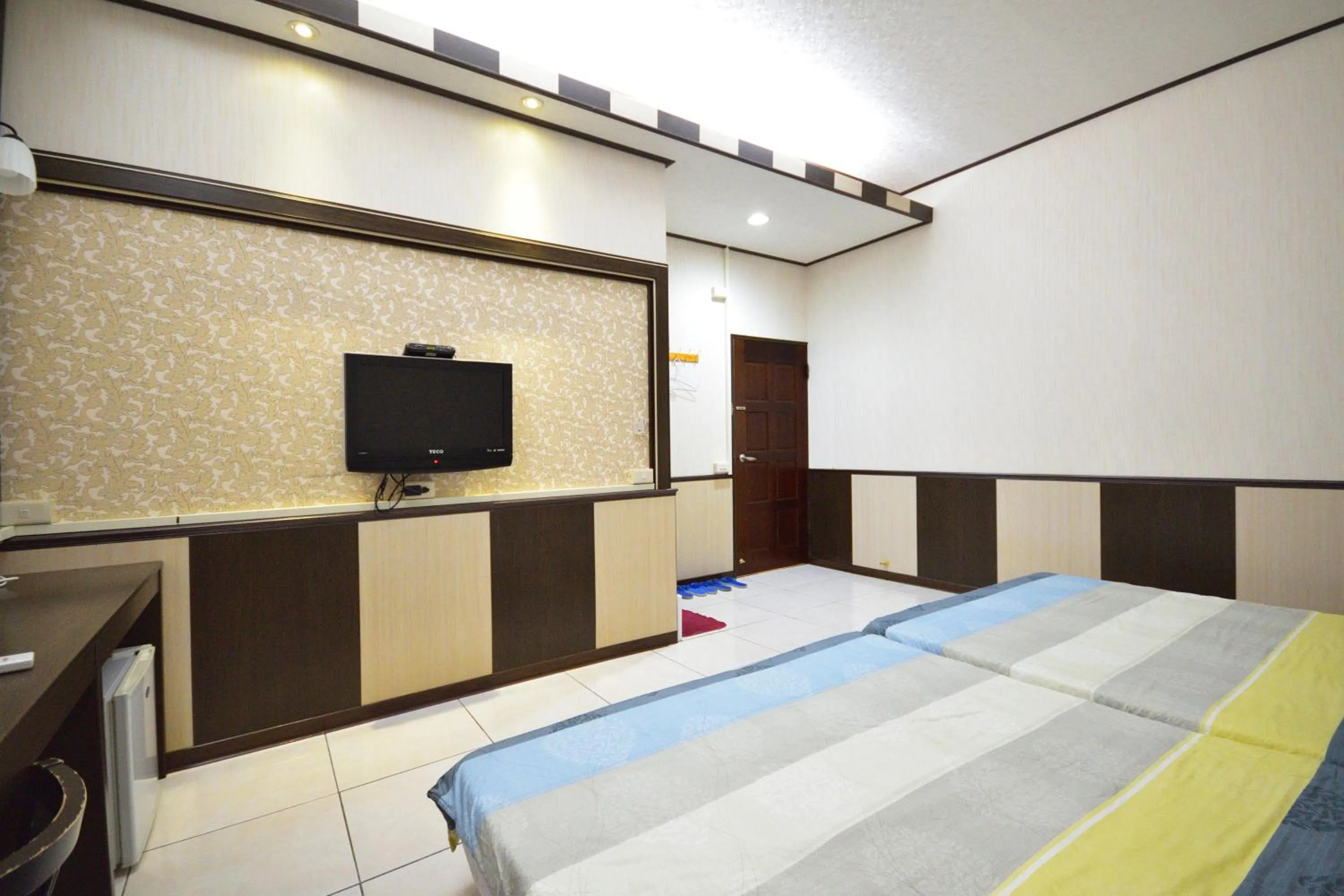 Bed in Luyi Ludao B&B