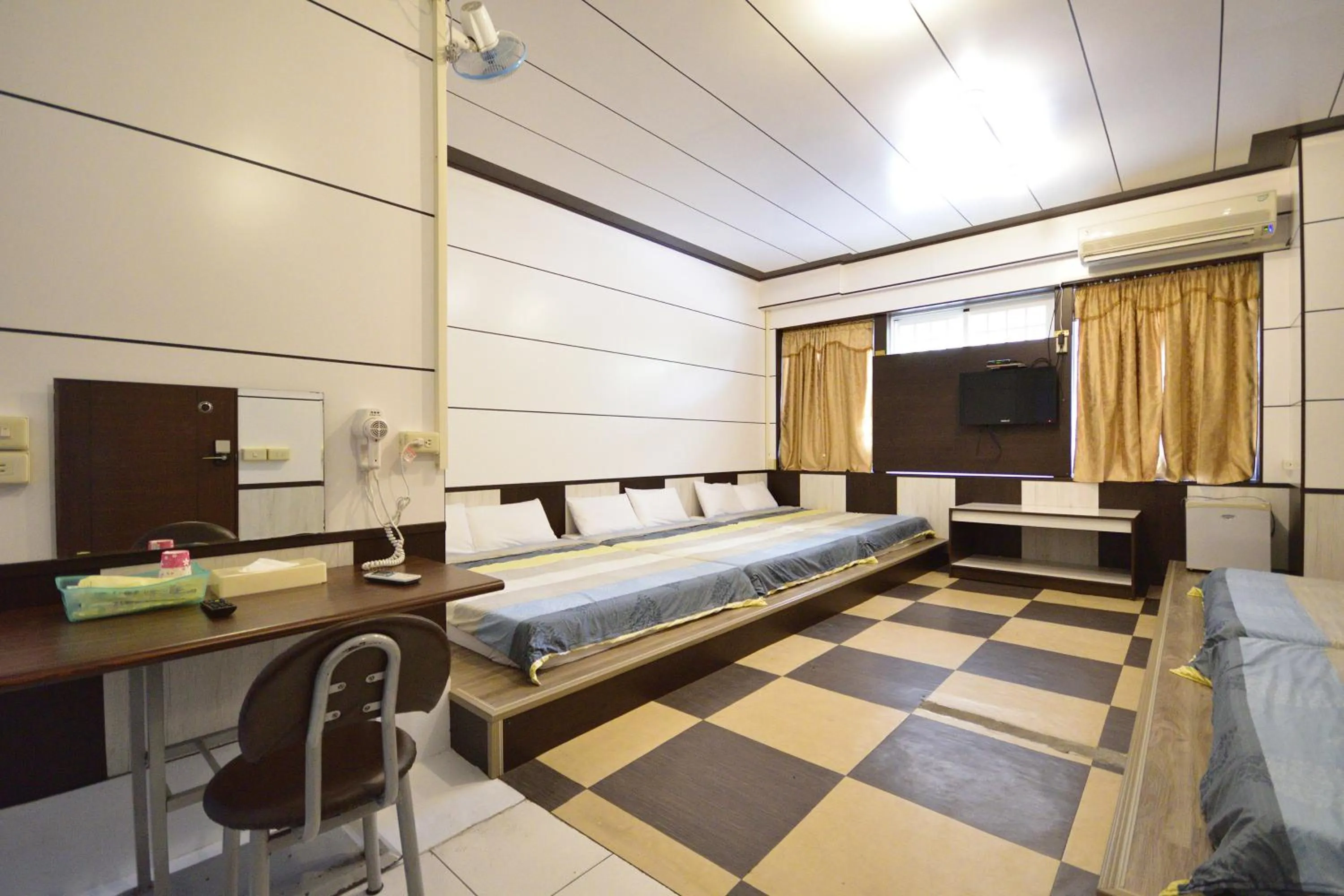 Bed in Luyi Ludao B&B