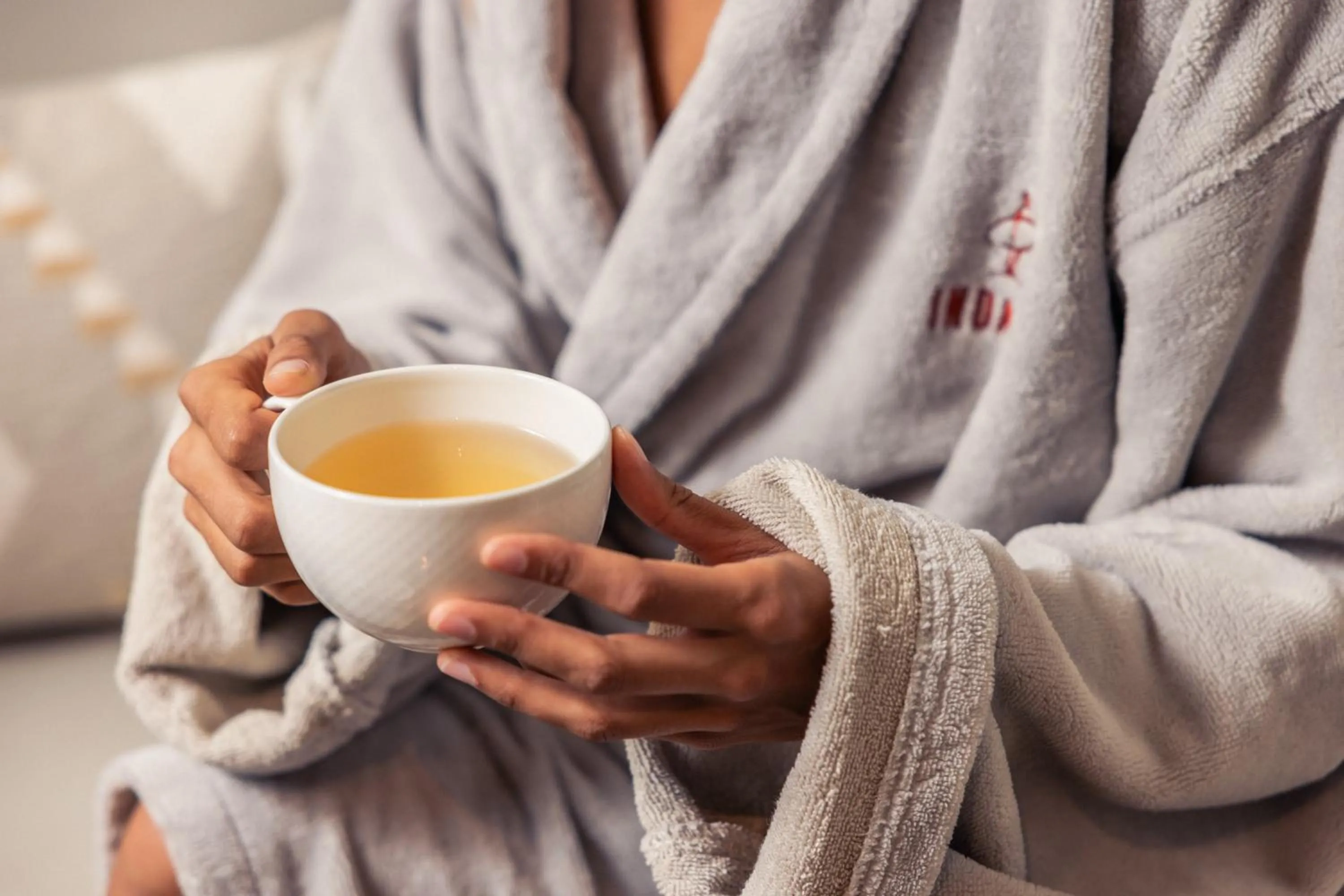 Spa and wellness centre/facilities in Hôtel INDARRA & SPA - Piscine