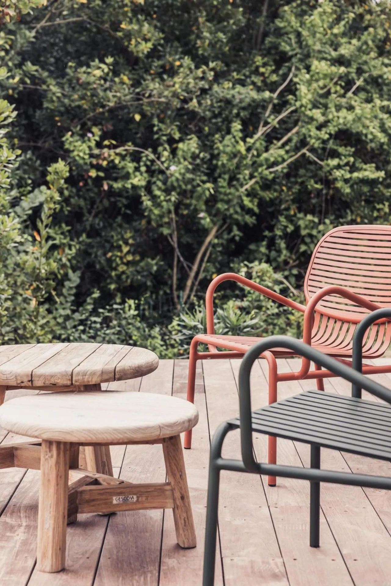 Patio in Hôtel INDARRA & SPA - Piscine