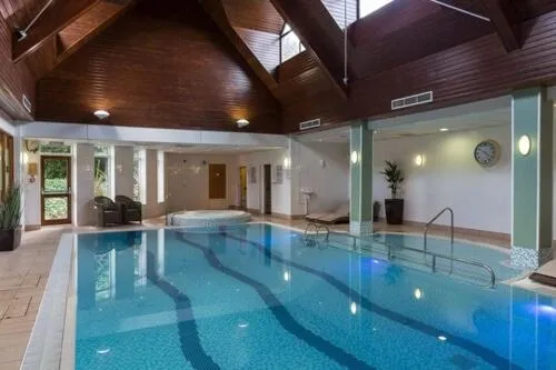 Swimming pool in Oakley Court