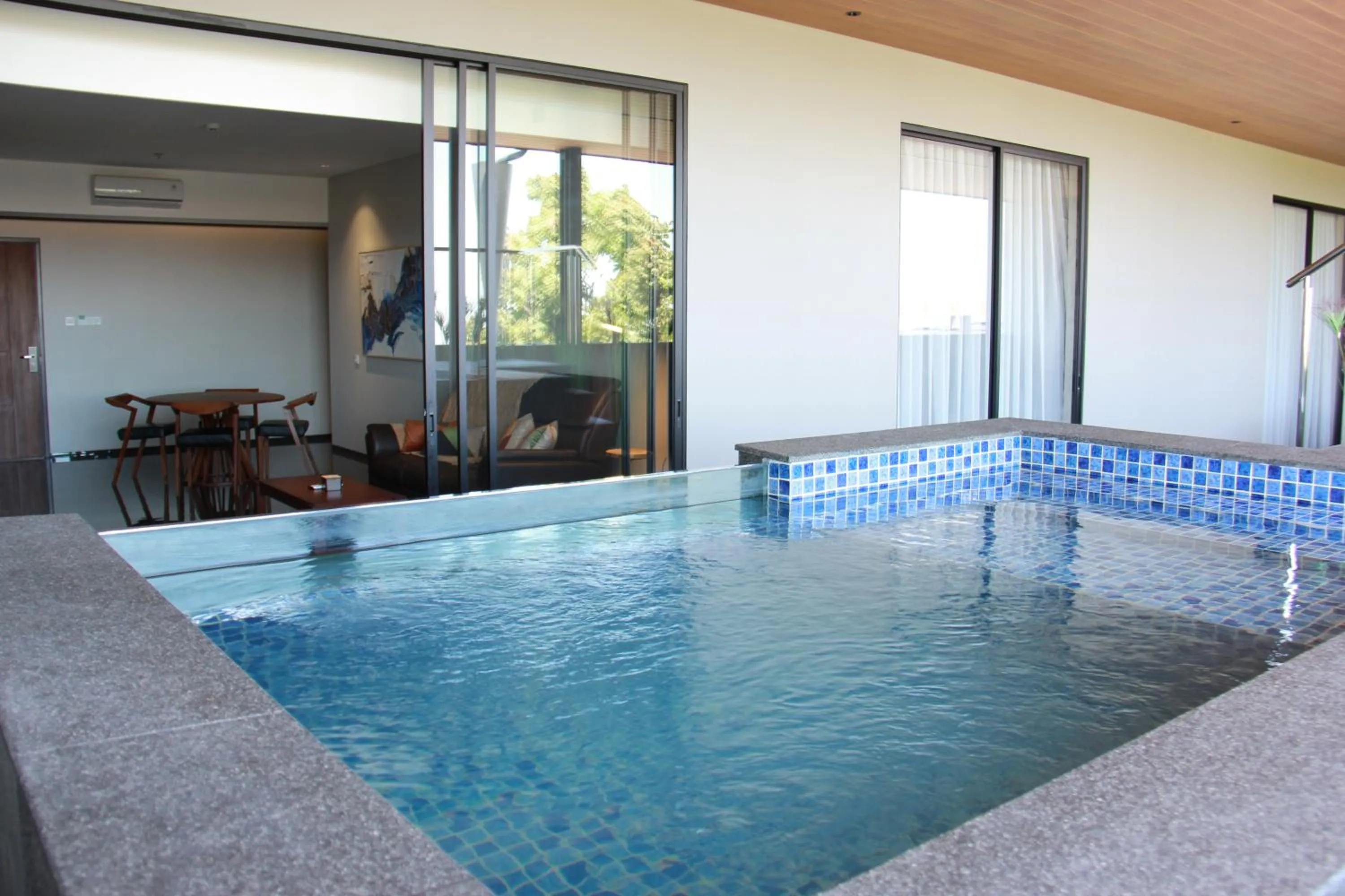 Swimming pool in Moscato Hotel