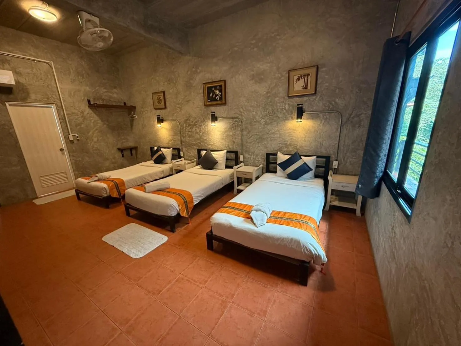 Bed in White Jail at Koh Tao Hostel