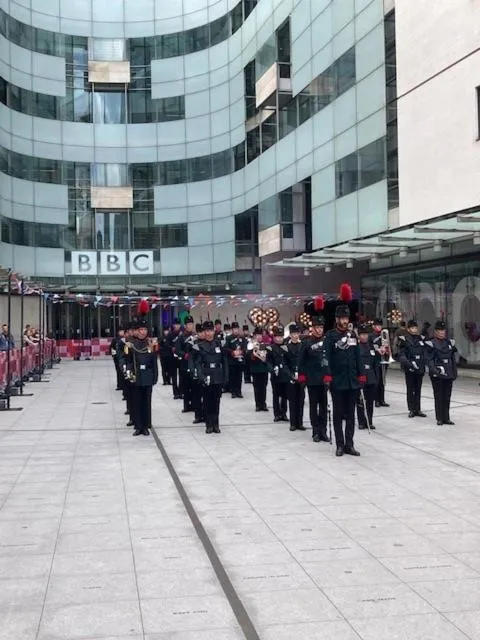 People in Astor Court Hotel