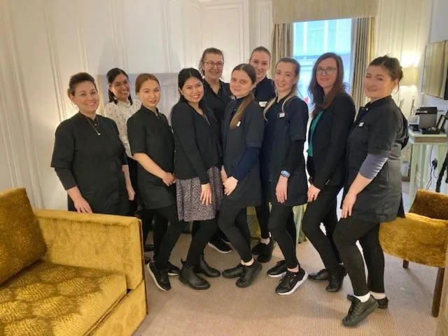 Staff in Astor Court Hotel
