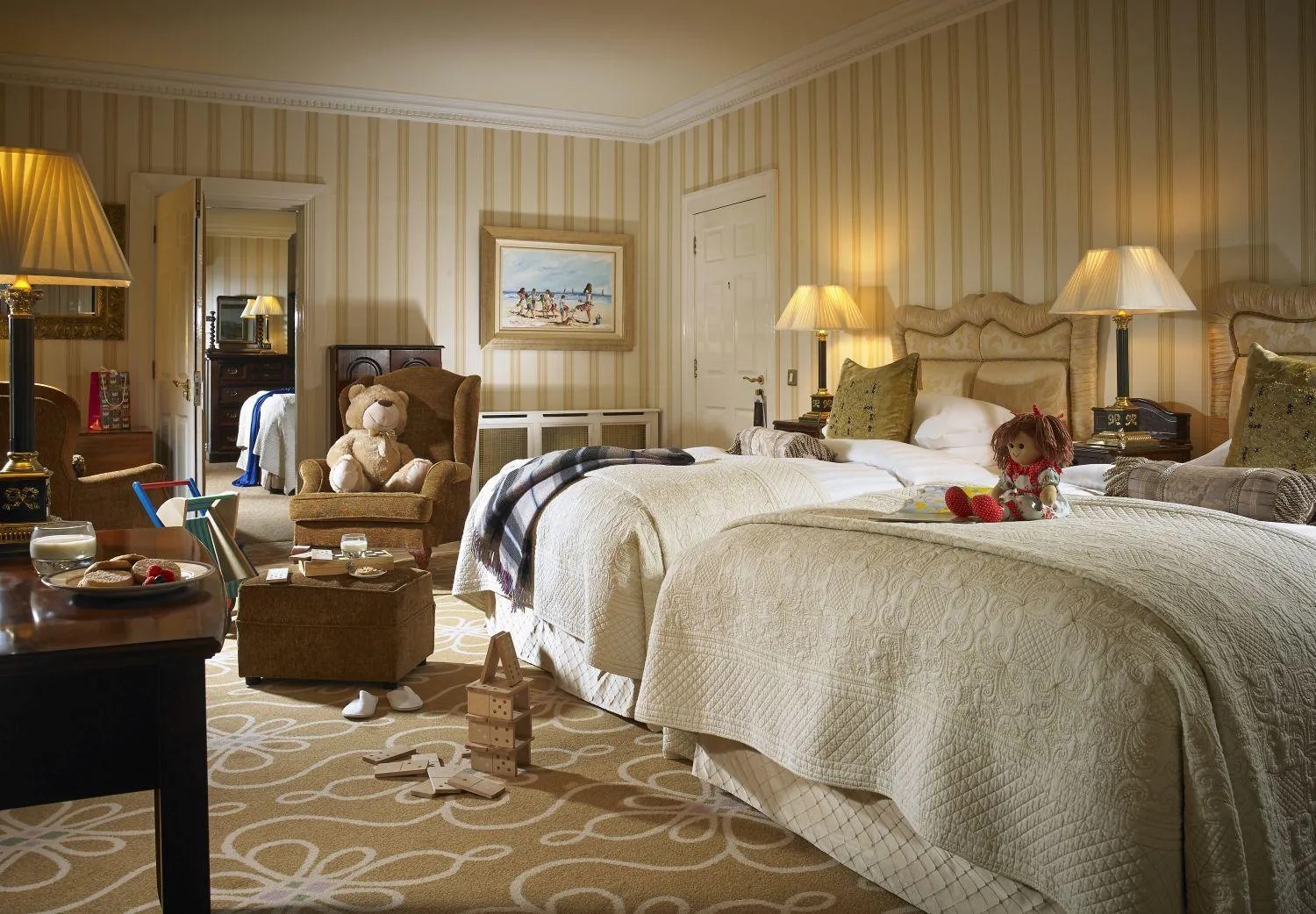 Bed in Hayfield Manor