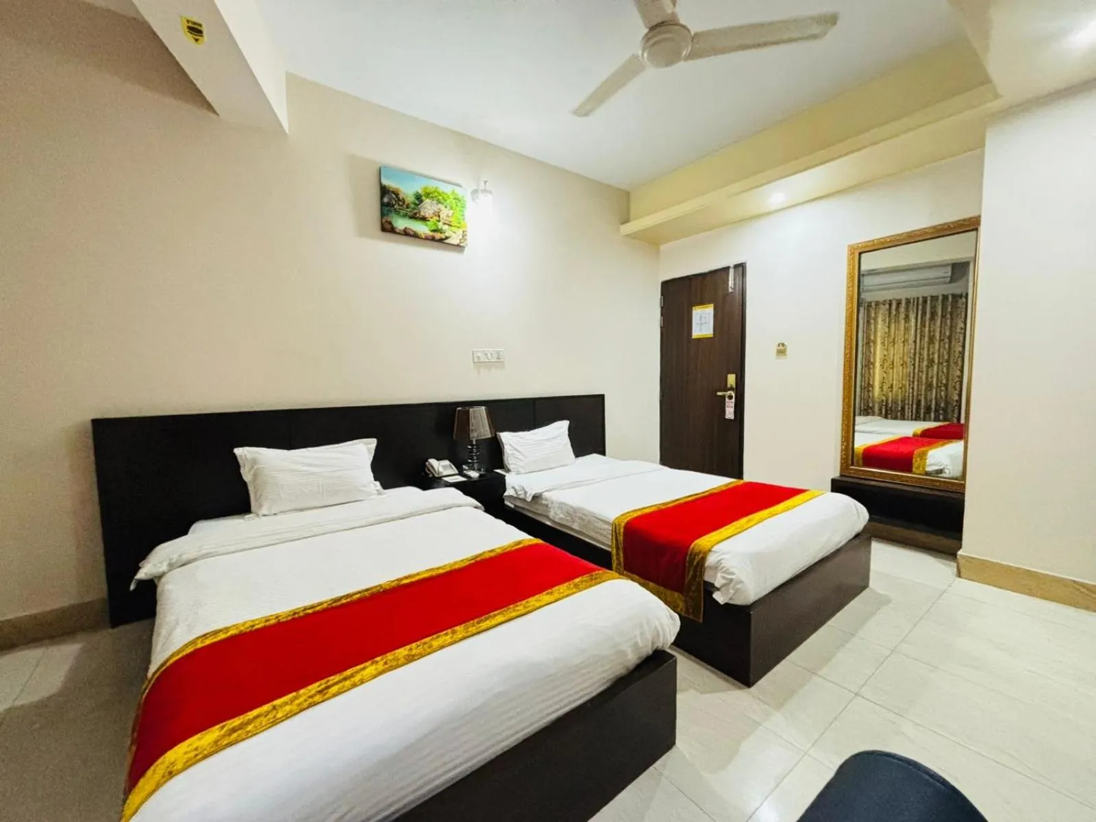 Bed in Hotel Progati Inn Ltd.