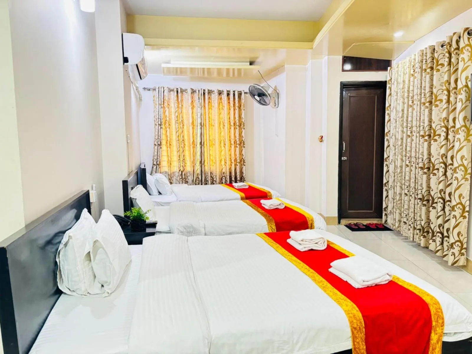 Bed in Hotel Progati Inn Ltd.