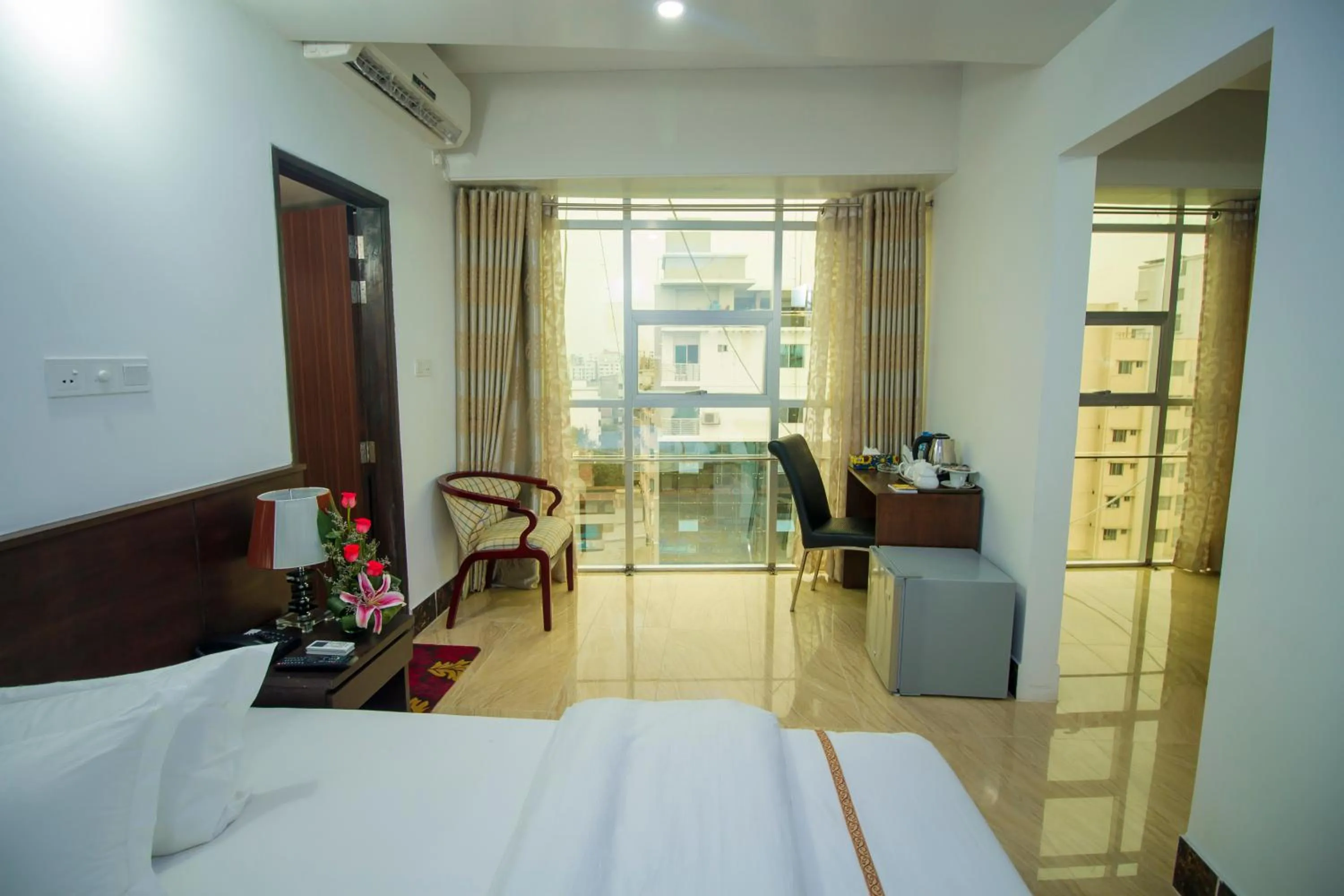 Living room, Bed in Hotel Progati Inn Ltd.