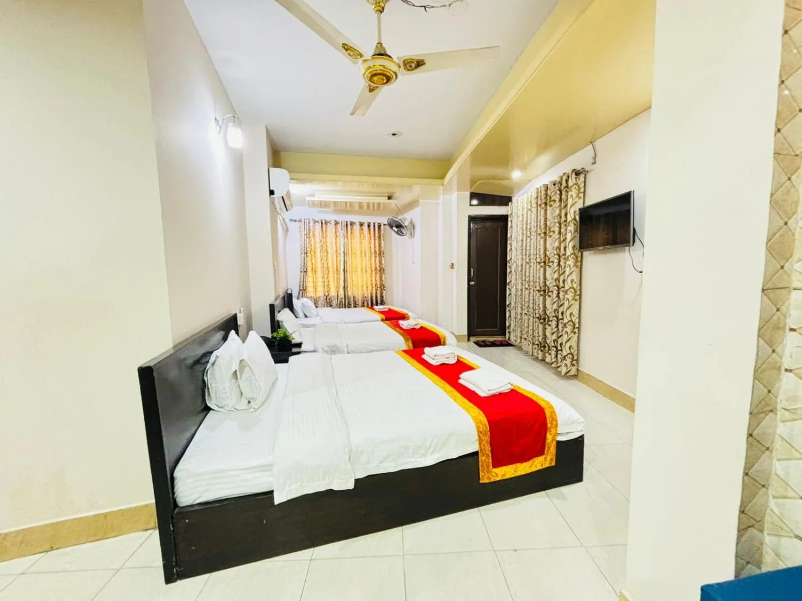 Bed in Hotel Progati Inn Ltd.